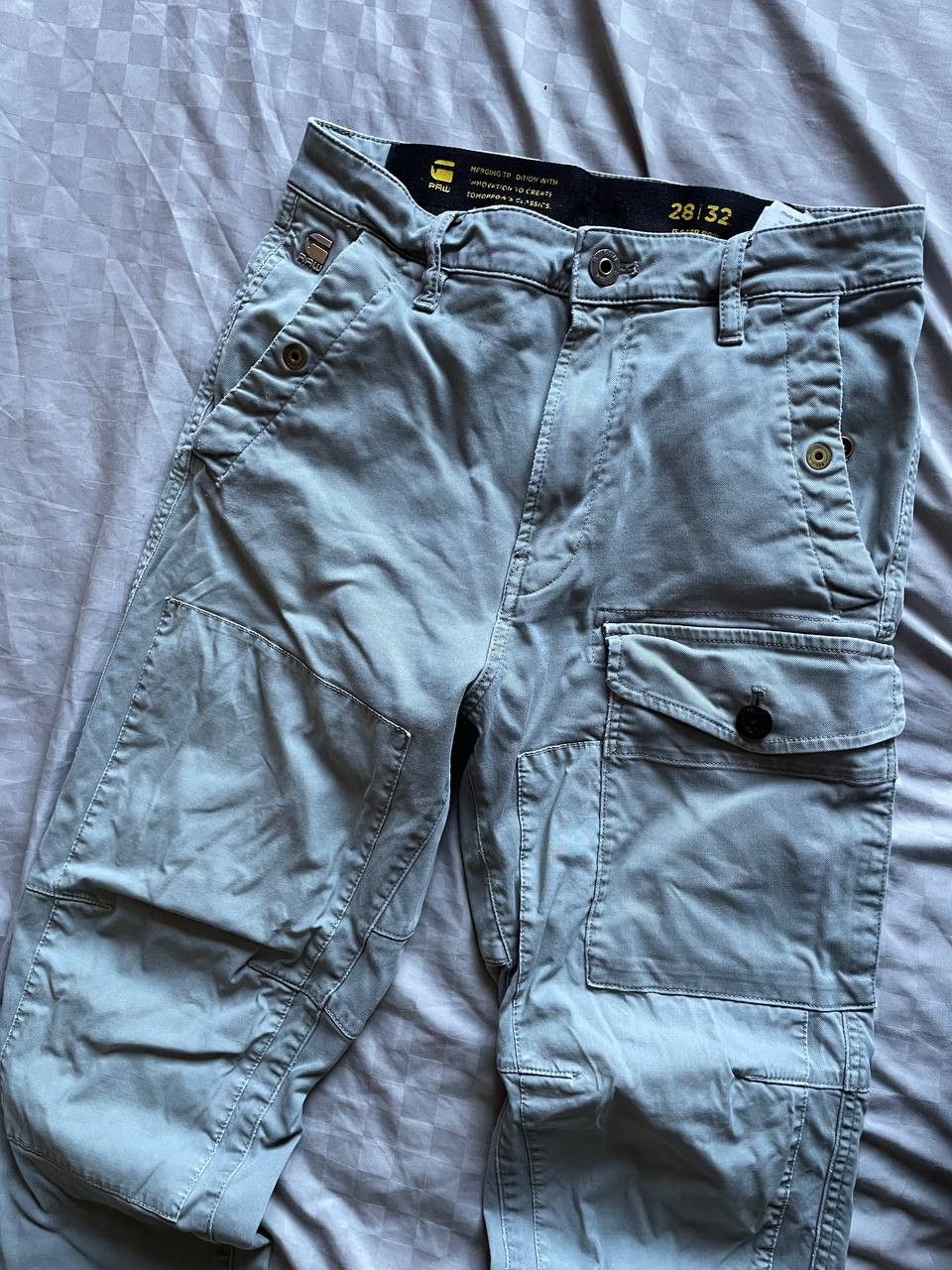 G-Star Vintage G Star Raw Cargo Pants Streetwear Japanese Y2K Size US 28 / EU 44 - 4 Thumbnail