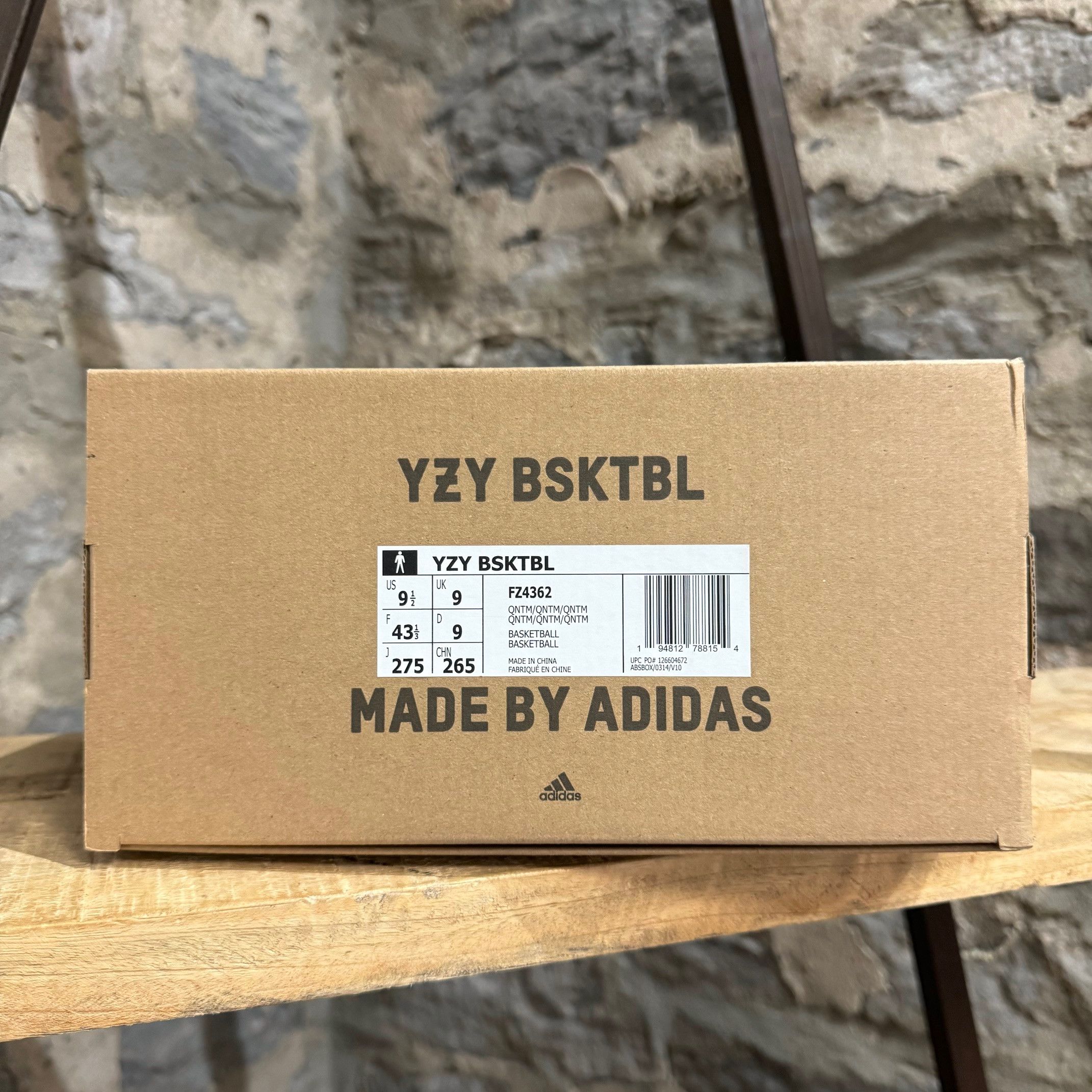 Adidas × Kanye West Adidas Yeezy BSKTBL Quantum Grey Sneakers Size US 9.5 / EU 42-43 - 11 Thumbnail