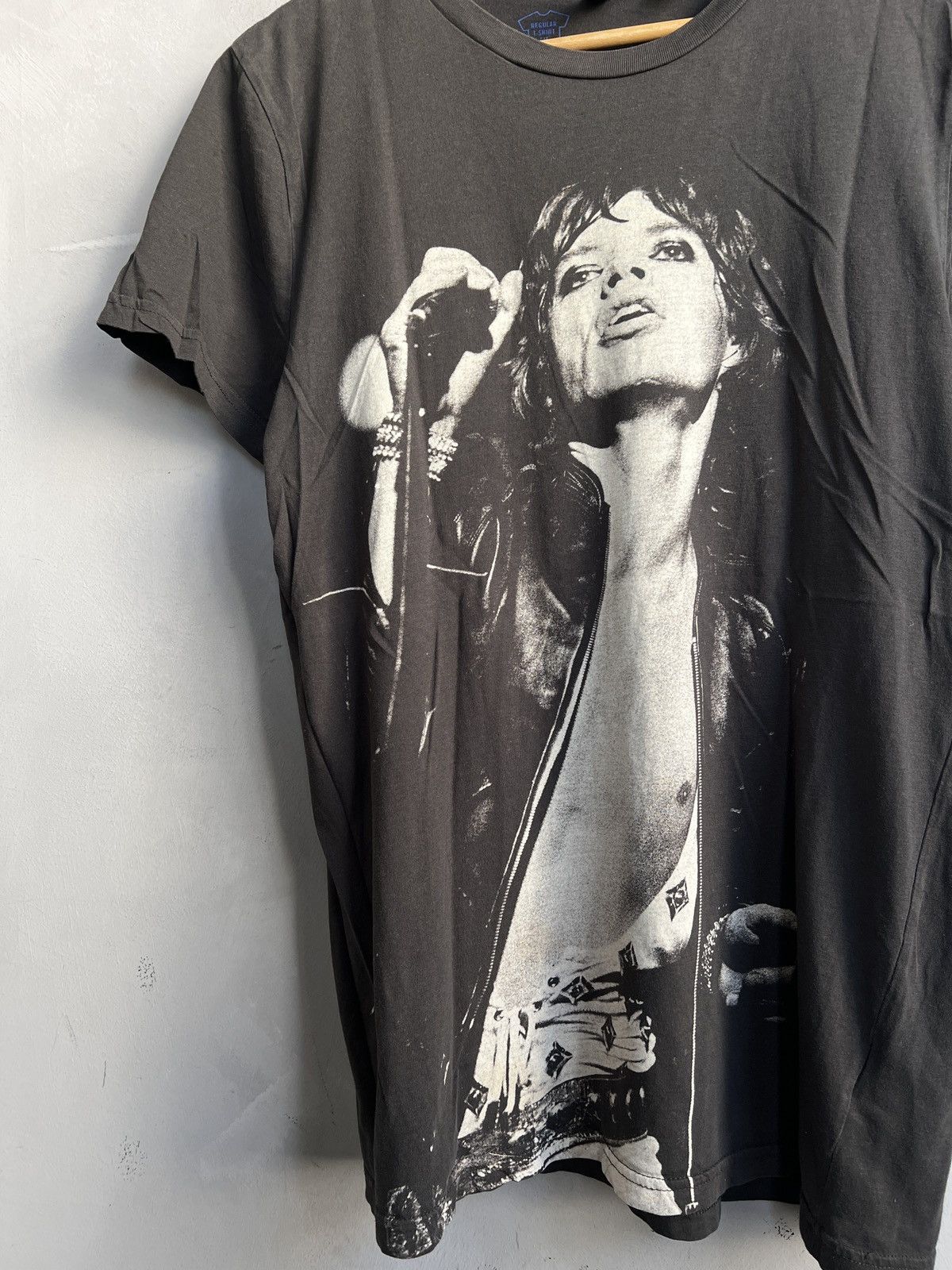 The Rolling Stones Vintage Rolling Stones Mick Jagger T-Shirt Band Tee Rare Size US S / EU 44-46 / 1 - 2 Thumbnail