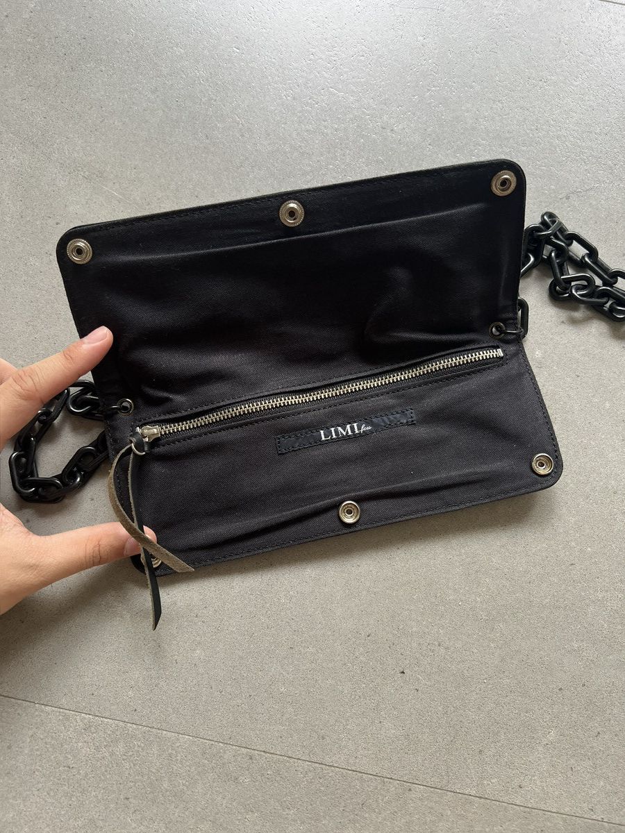 Limi Feu Limi Feu Chain Leather Panel Party Bag Size ONE SIZE - 4 Thumbnail