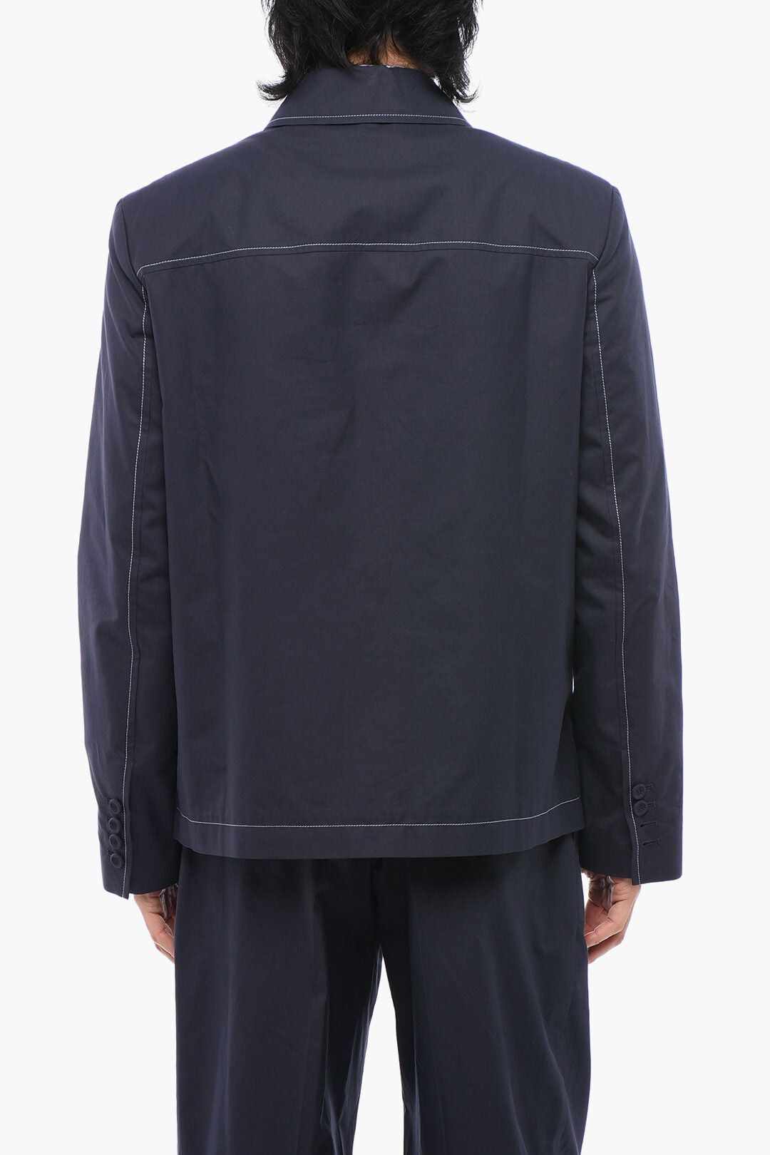 Dior RARE Dior SS24 Kim Jones Navy Workwear Jacket Size US M / EU 48-50 / 2 - 8 Thumbnail