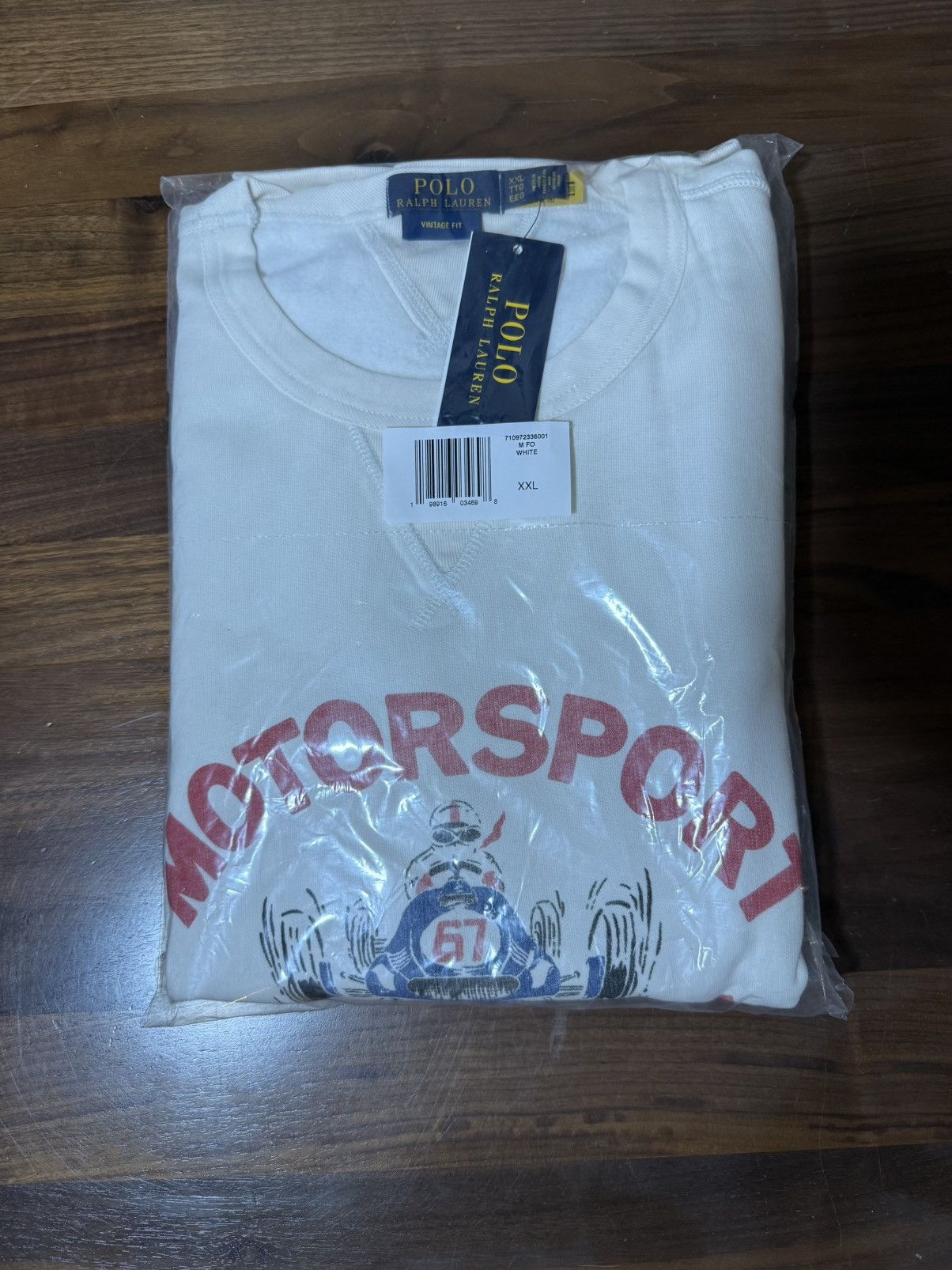 Polo Ralph Lauren Polo Ralph Lauren Vintage Fit Fleece Graphic Sweatshirt XXL Size US XXL / EU 58 / 5 - 6 Thumbnail