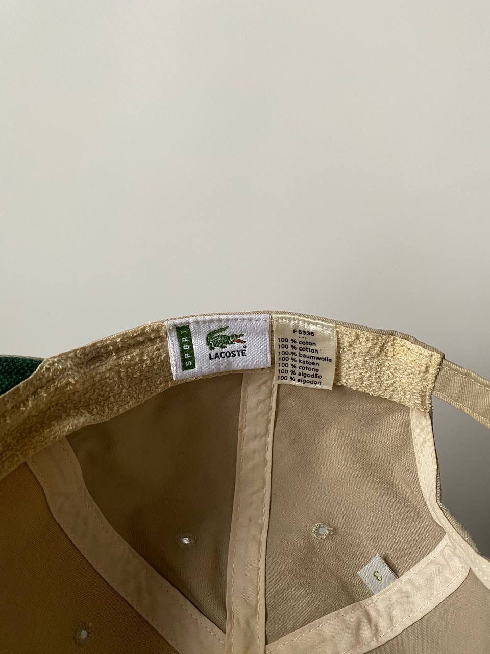 Lacoste Vintage Cap Lacoste Sport 90’s OS Size ONE SIZE - 5 Thumbnail