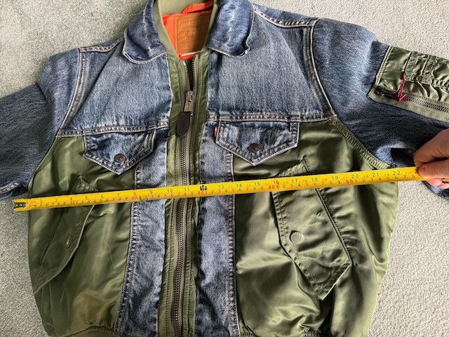 Levi's Levi’s Hybrid Bomber Jacket HK exclusive ma-1 Size US XS / EU 42 / 0 - 14 Thumbnail