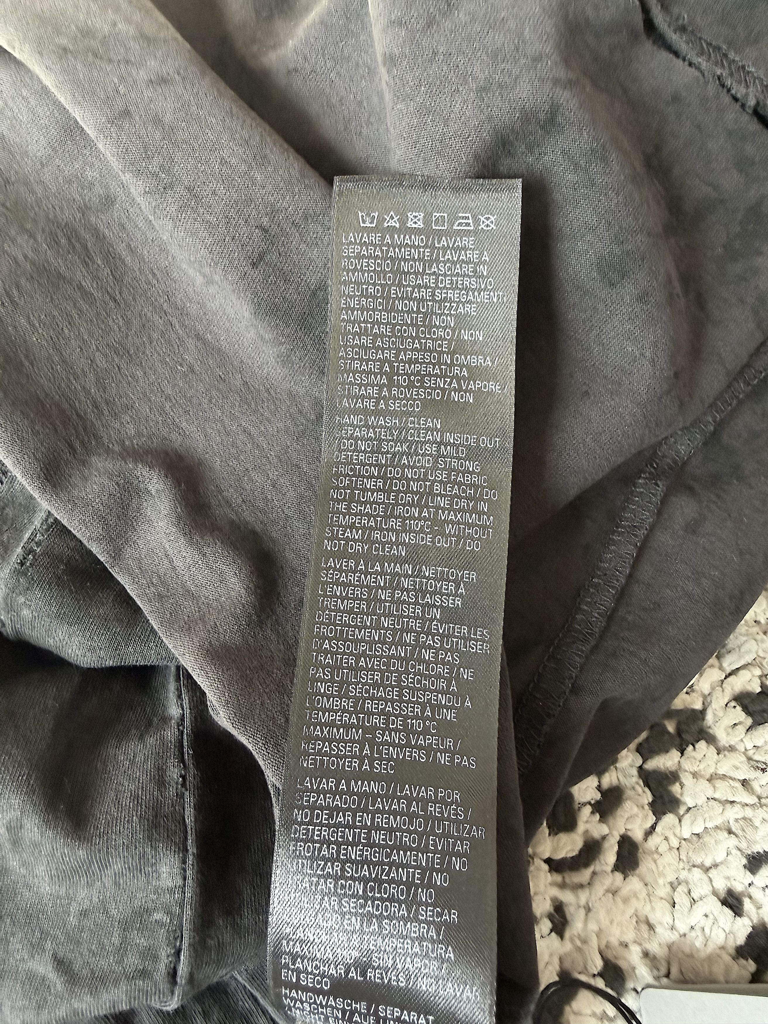 Balenciaga New Fall 25 Destroyed Emo Boxy T-Shirt (L) Size US L / EU 52-54 / 3 - 14 Thumbnail