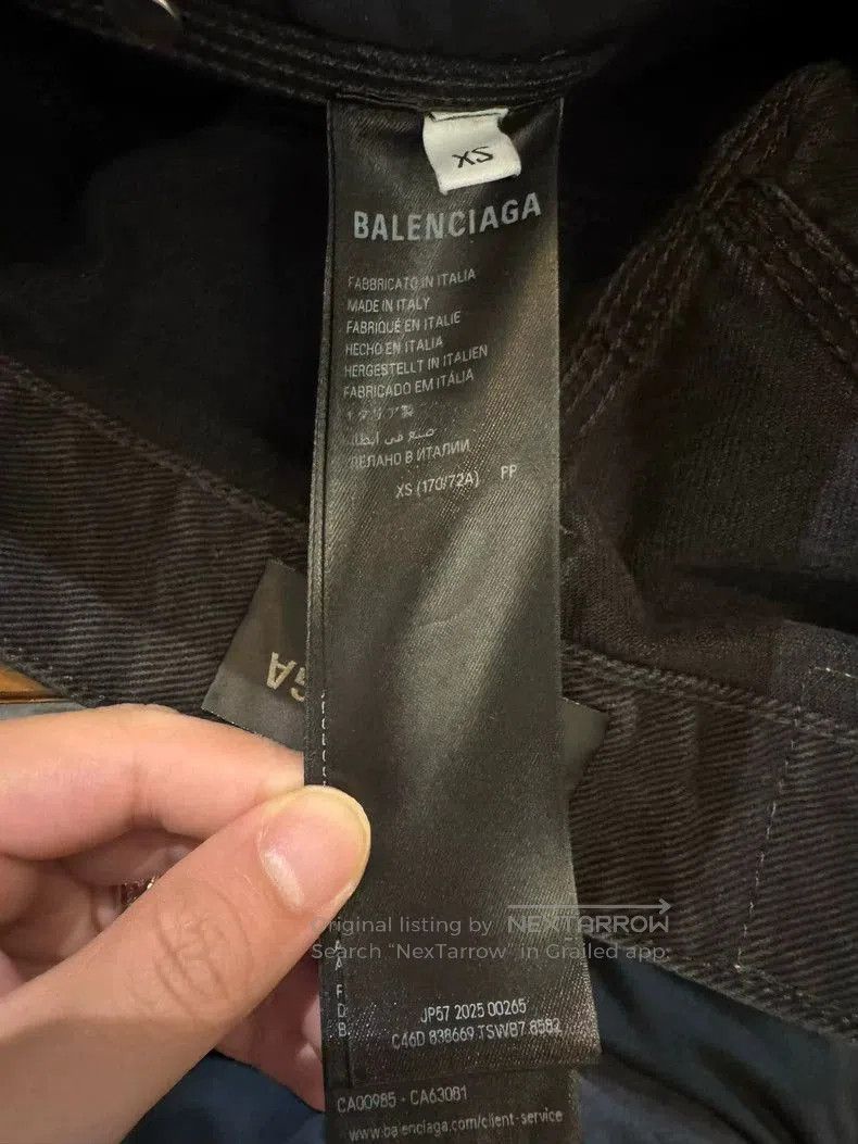 Balenciaga Balenciaga Carhartt Denim Shorts. Size US 34 / EU 50 - 4 Thumbnail