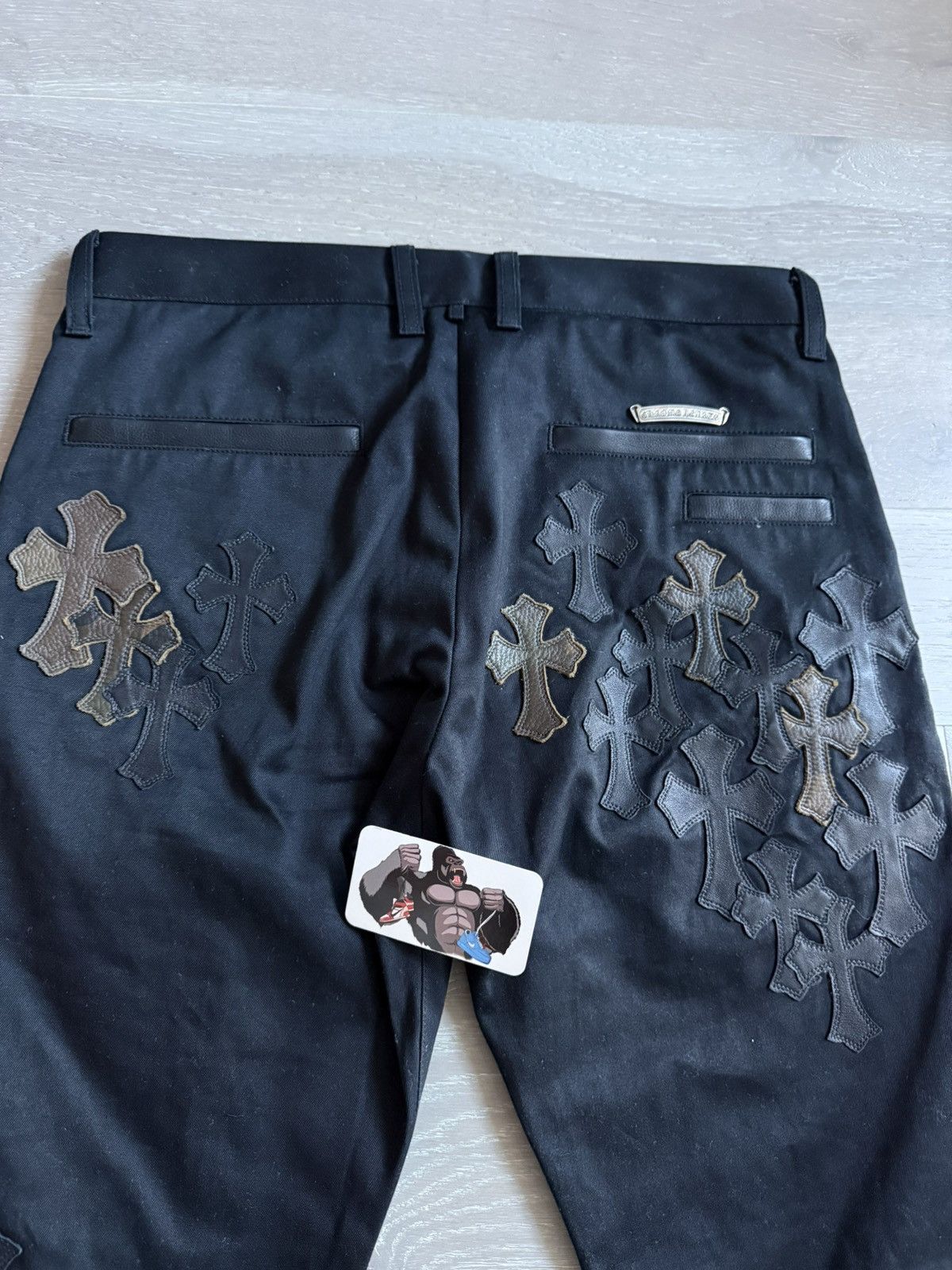 Chrome Hearts Chrome Hearts Cross Patch Chino Pants Black/Camo Size US 33 - 9 Thumbnail