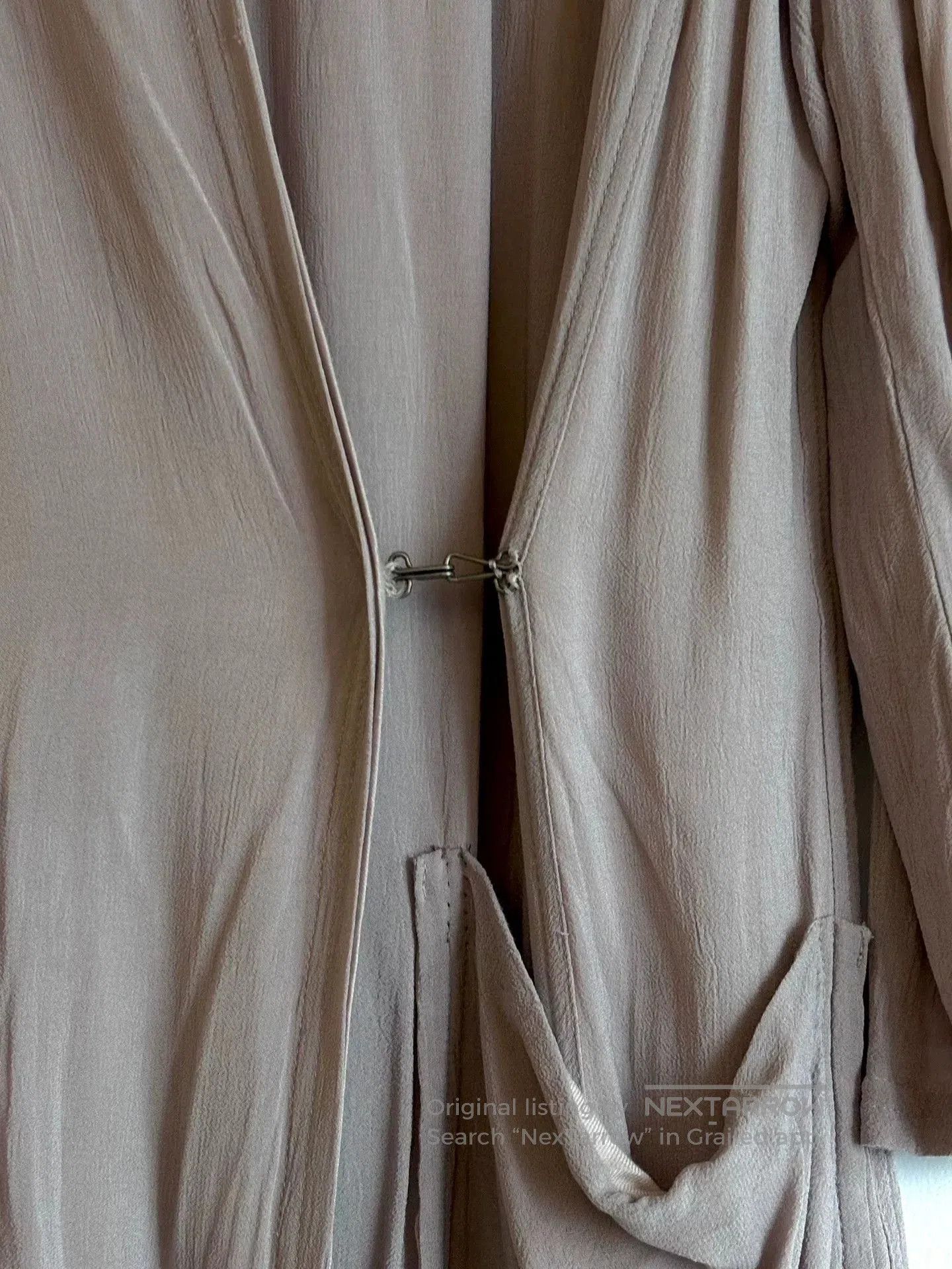 Ann Demeulemeester Ann Demeulemeester Morandi Purple Trench Coat. Size M / US 6-8 / IT 42-44 - 3 Thumbnail