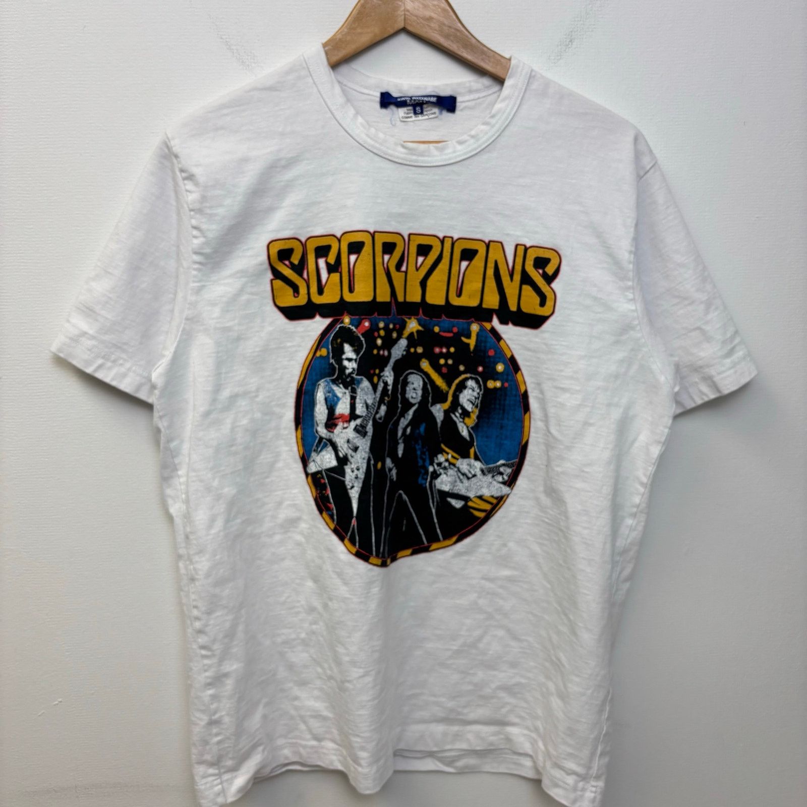 Junya Watanabe Junya Watanabe CDG archive anarchy tee in white
