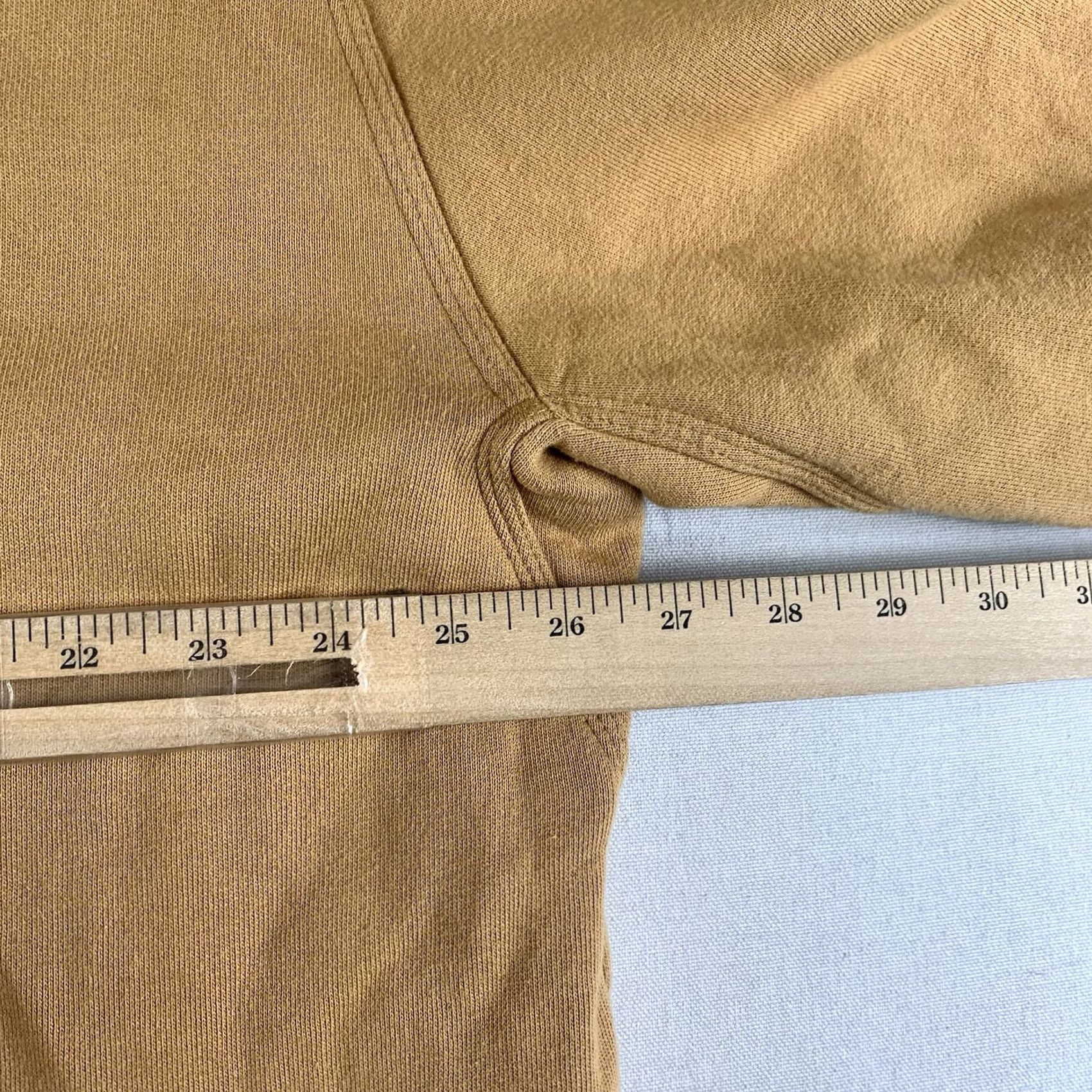Vintage LL Bean Katahdin Iron Works Sweater Jacket Mens XL Tall Beige Camel Sherpa Lined Full Zip Workwear Size US XL / EU 56 / 4 - 7 Thumbnail