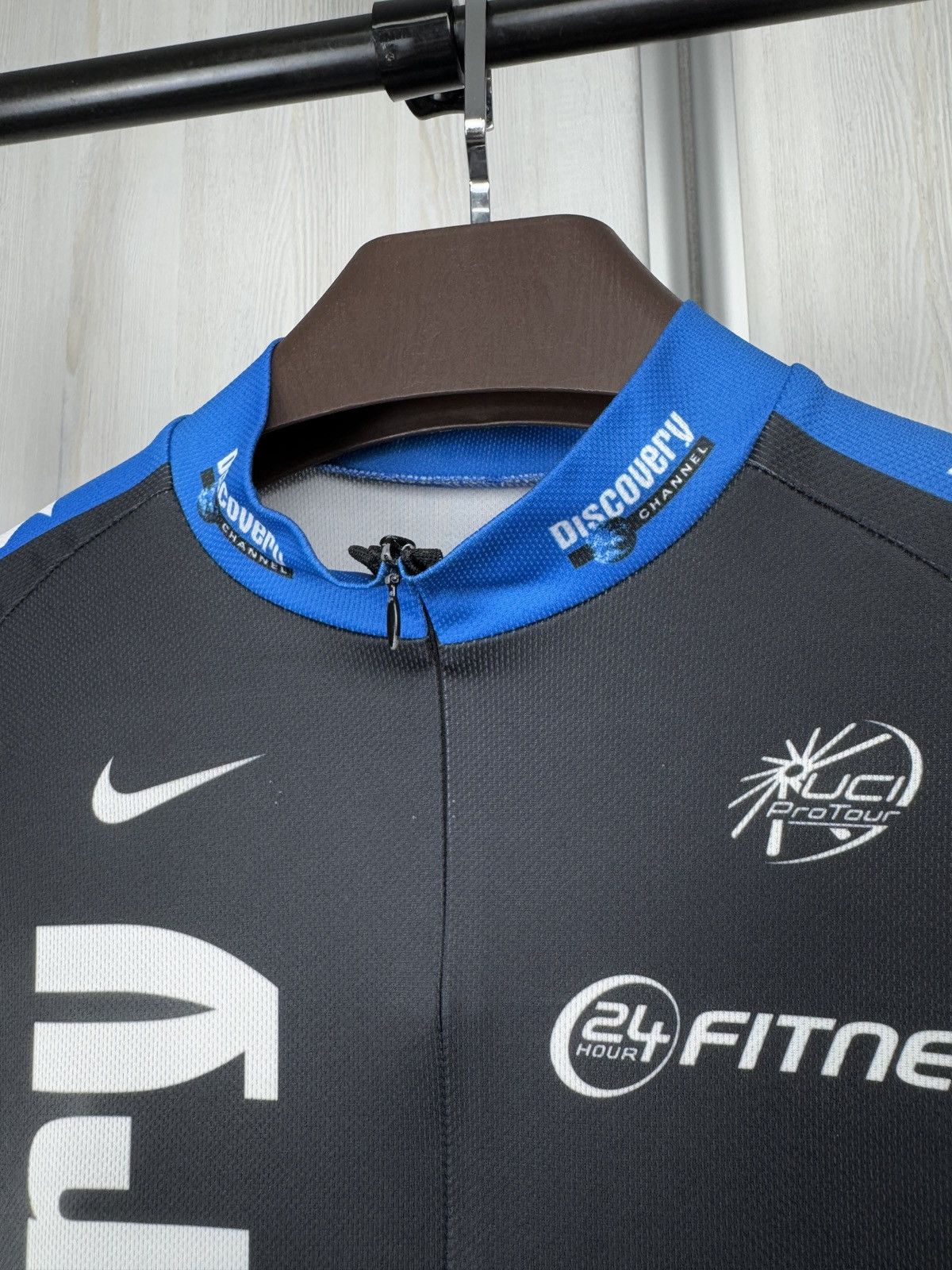 Nike 2007 Nike Discovery Channel Cycling Bike Jersey Vintage Size US L / EU 52-54 / 3 - 4 Thumbnail