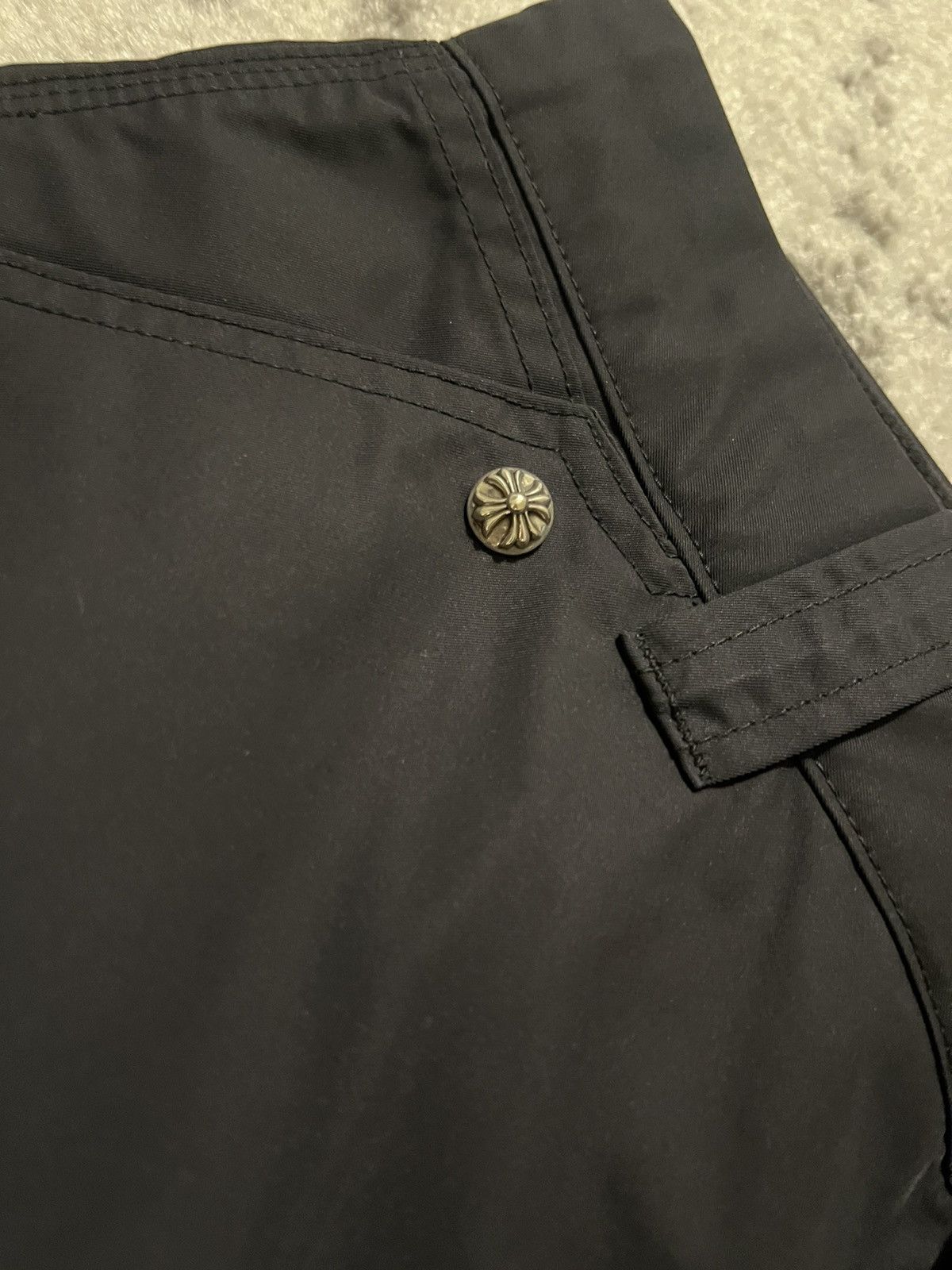 Chrome Hearts Double leather knee carpenter shorts Size US 32 / EU 48 - 4 Thumbnail