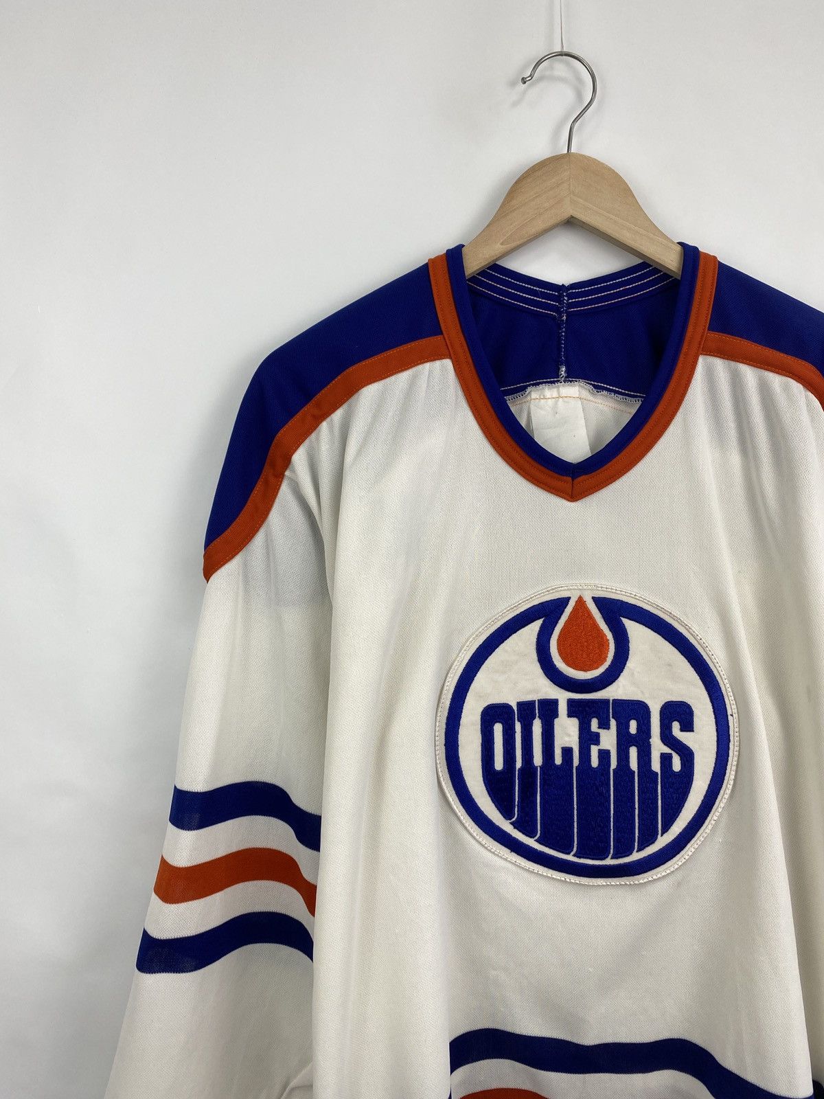 Ccm 🇨🇦 Vintage 80s CCM Edmonton Oilers 2 Hrehirchuk NHL Hockey Size US M / EU 48-50 / 2 - 2 Thumbnail