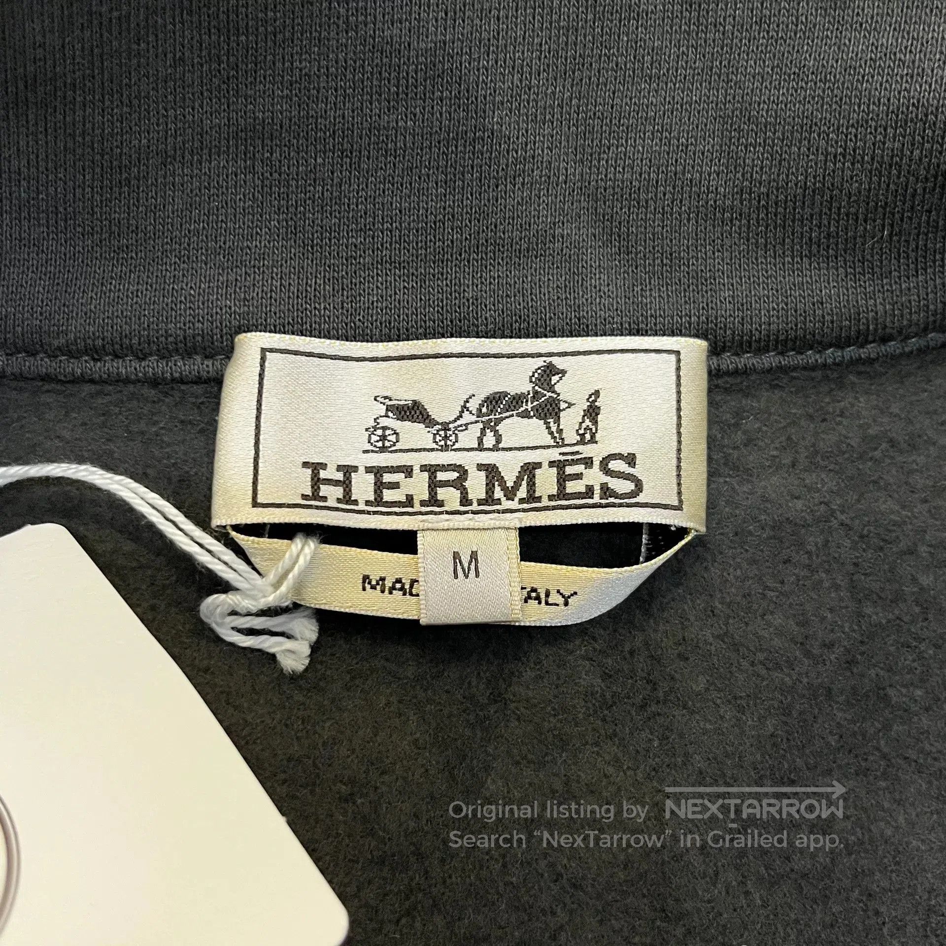 Hermes Hermes Stand Collar Fleece Sweatshirt M. Size US M / EU 48-50 / 2 - 4 Thumbnail