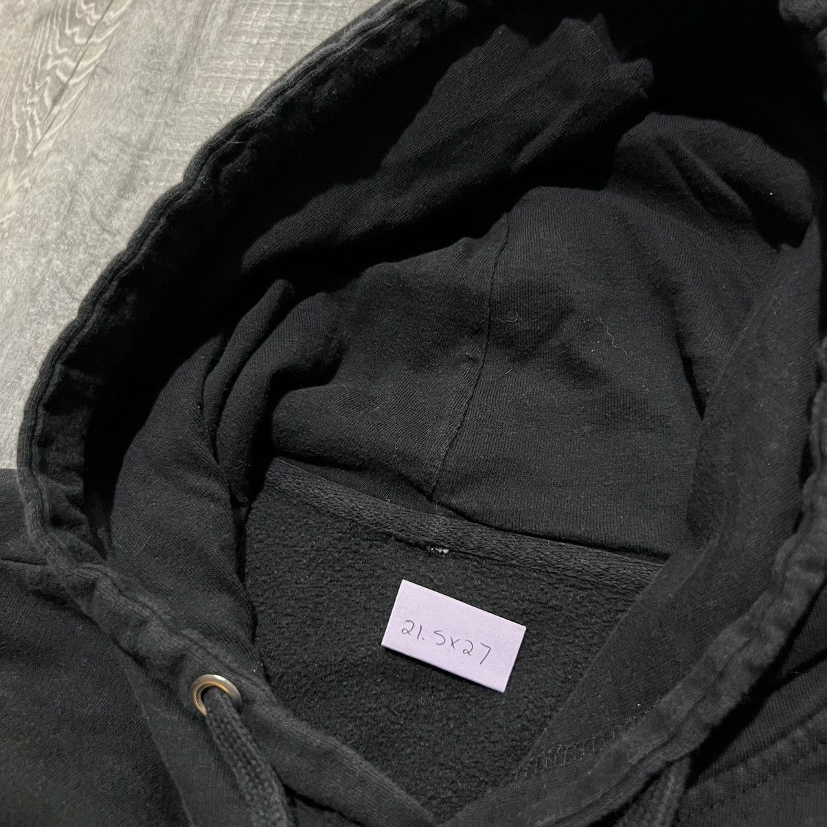 Antihero Anti-Hero Skateboards Black Drawstring Y2K Skater Hoodie Size US M / EU 48-50 / 2 - 4 Thumbnail