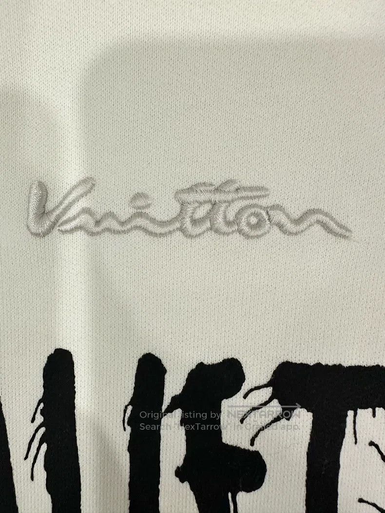Louis Vuitton Louis Vuitton 24 New Embroidered Logo Sweatshirt Size US L / EU 52-54 / 3 - 3 Thumbnail