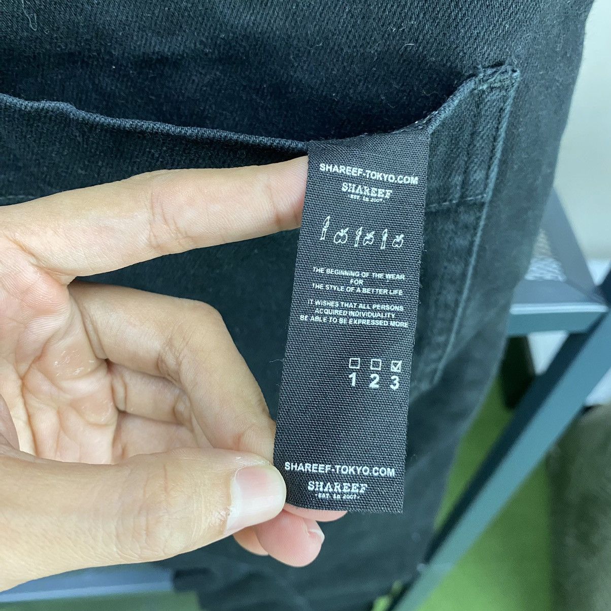 Japanese Brand × SHAREEF Shareef Strecth Twill Skinny Jeans + more Size US 32 / EU 48 - 5 Thumbnail