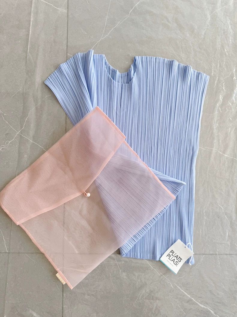 Issey Miyake Issey Miyake Blue pleated vest Size L / US 10 / IT 46 - 5 Thumbnail