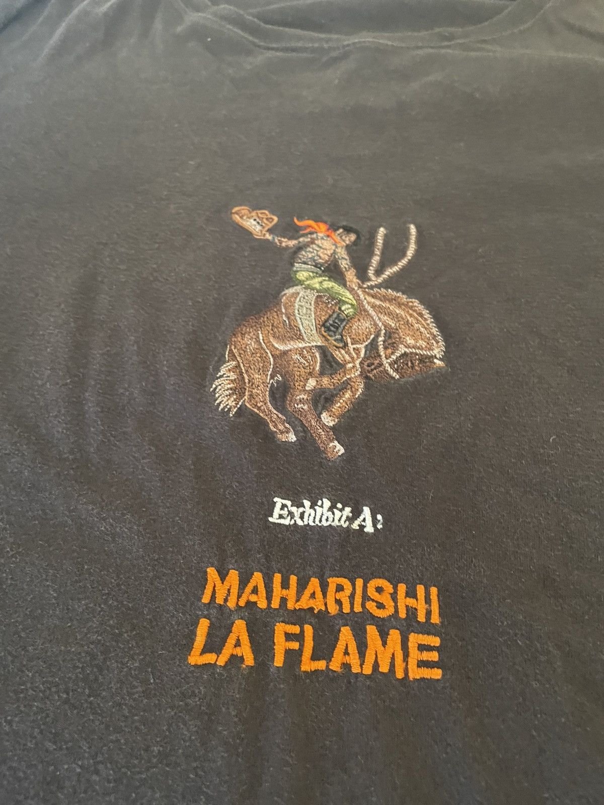 Maharishi × Travis Scott Maharishi x La Flame Long sleeve T XXL Size US XXL / EU 58 / 5 - 2 Thumbnail