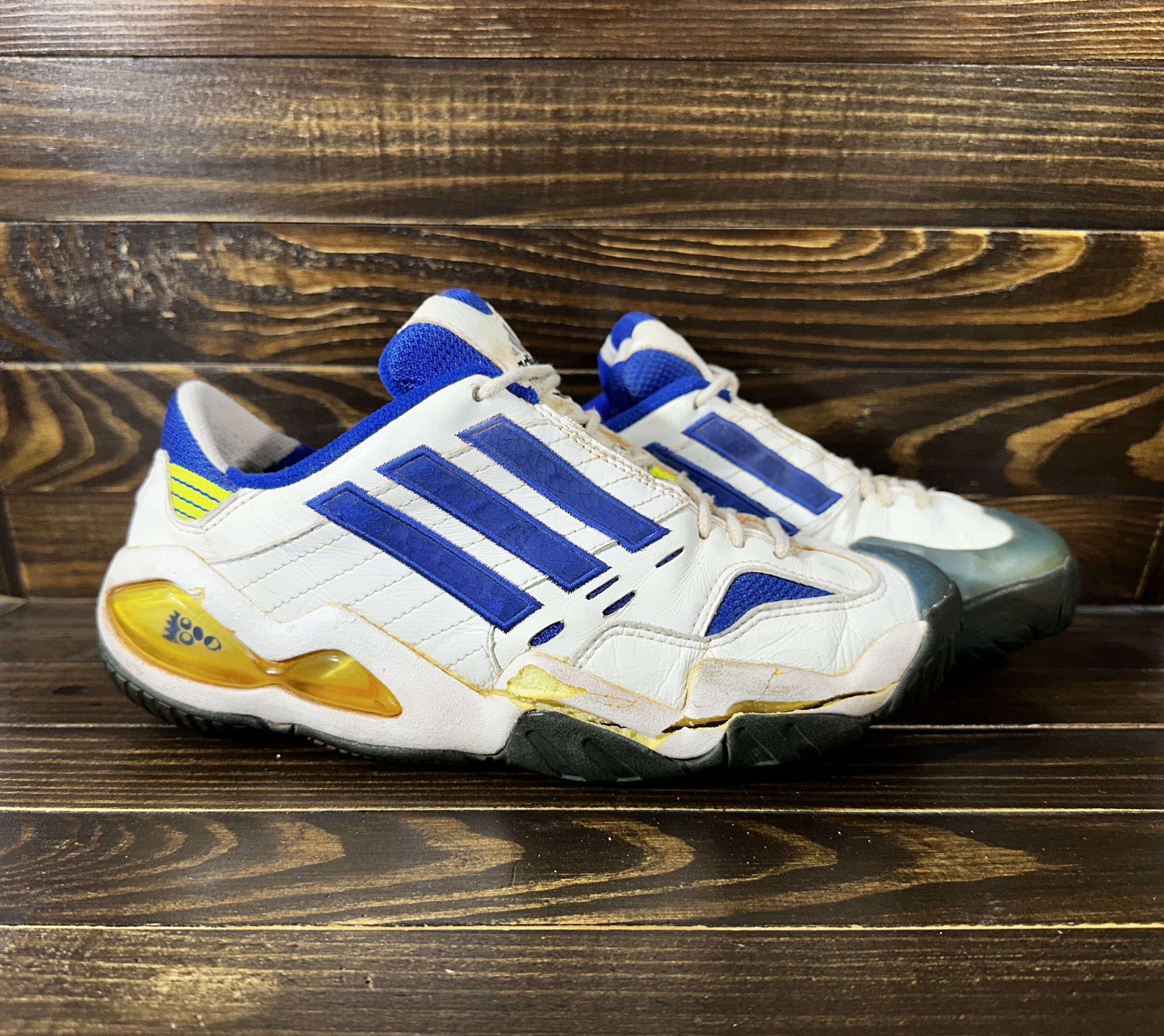 Adidas Vintage Adidas Crazy 1998 adiPrene adiWear Sneakers VeryRare Size US 9.5 / EU 42-43 - 18 Thumbnail