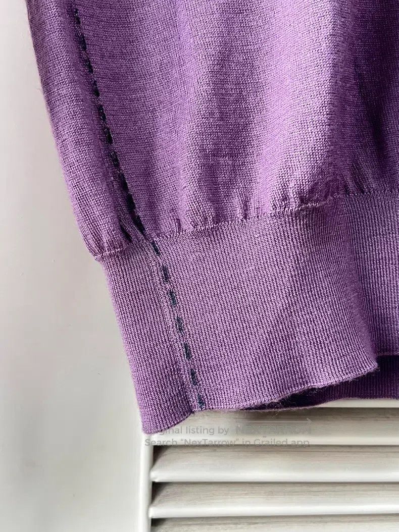 Hermes Hermes Women's Knitted Sweater Size XS / US 0-2 / IT 36-38 - 5 Thumbnail