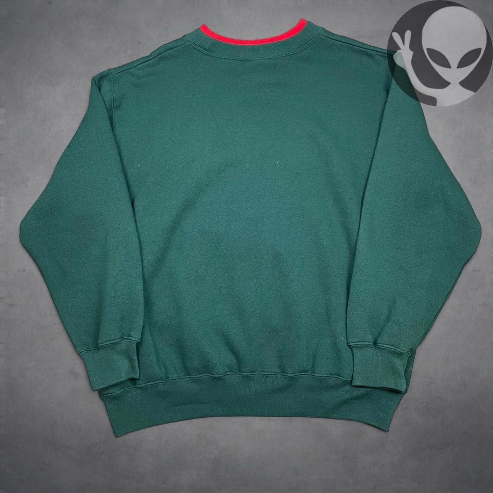 Genetic Manipulation Shinichiro Kuriya Vintage 90s Christmas Embroidered Sweatshirt XL Size XL / US 12-14 / IT 48-50 - 5 Thumbnail