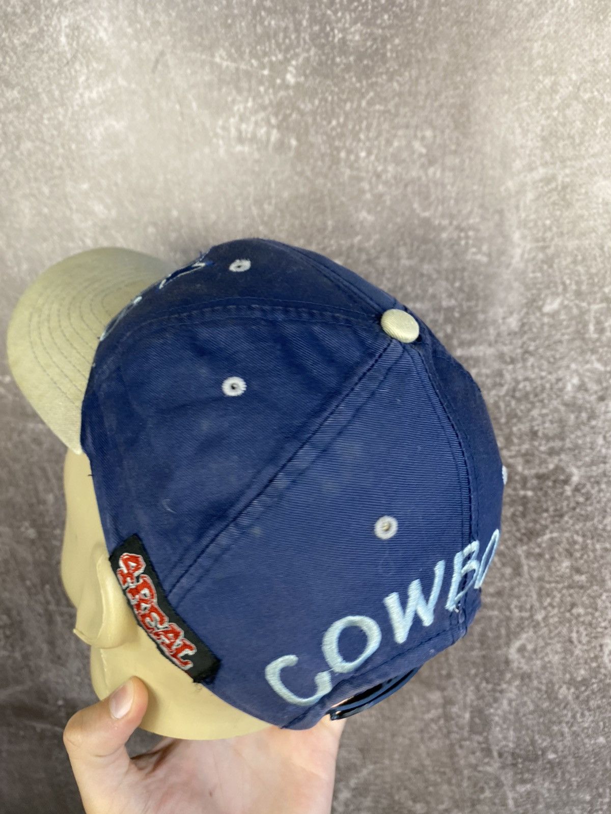 Vintage Dallas Cowboys Vintage Blue Snap Back Hat Size ONE SIZE - 10 Thumbnail