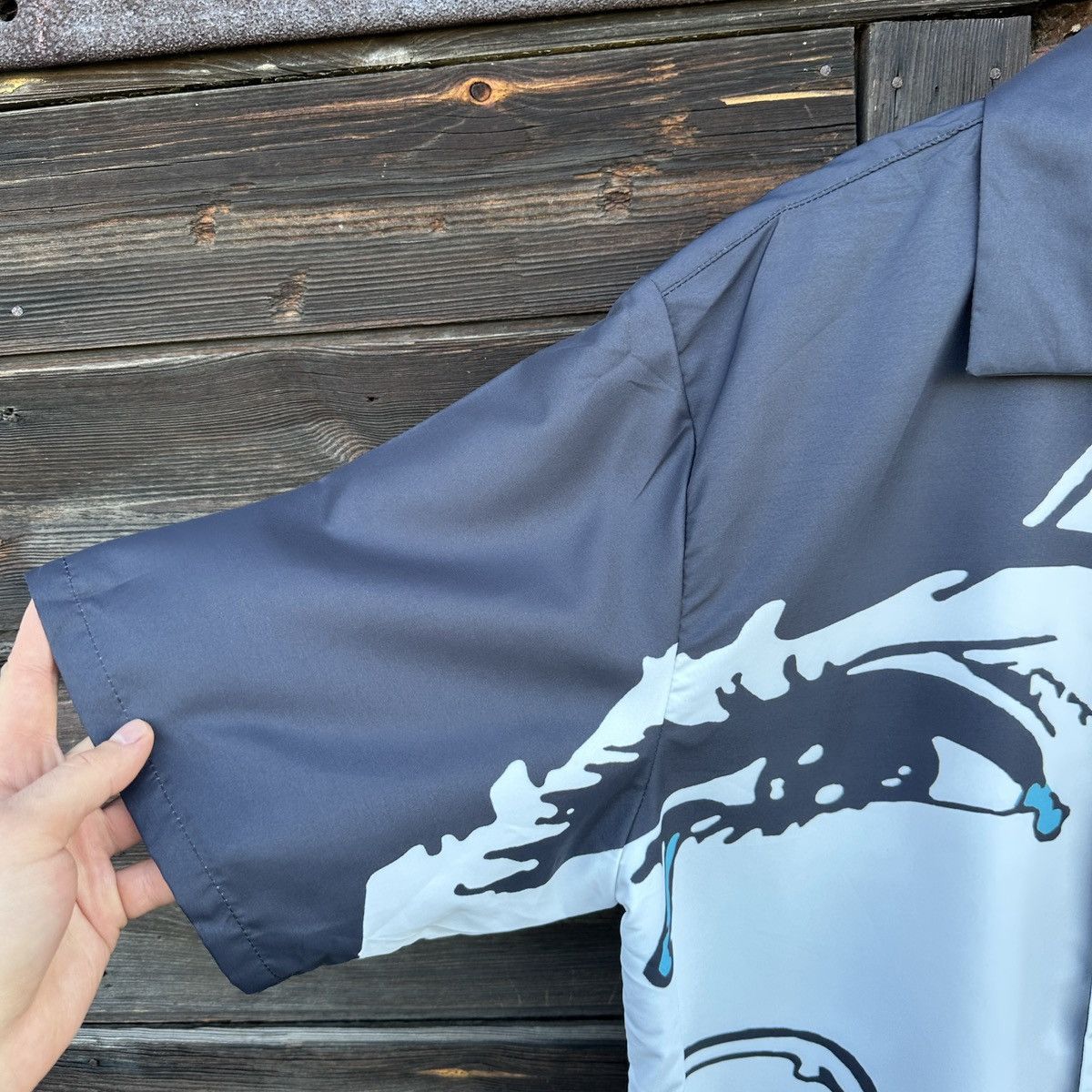 Market Chinatown Market Crying Shirt Button Up Art Streetwear XL Size US XL / EU 56 / 4 - 4 Thumbnail