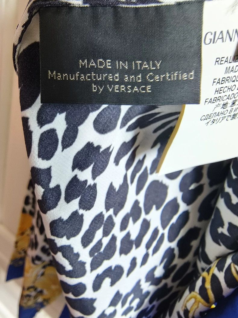 Versace Versace Leopard print silk dress Size M / US 6-8 / IT 42-44 - 5 Thumbnail