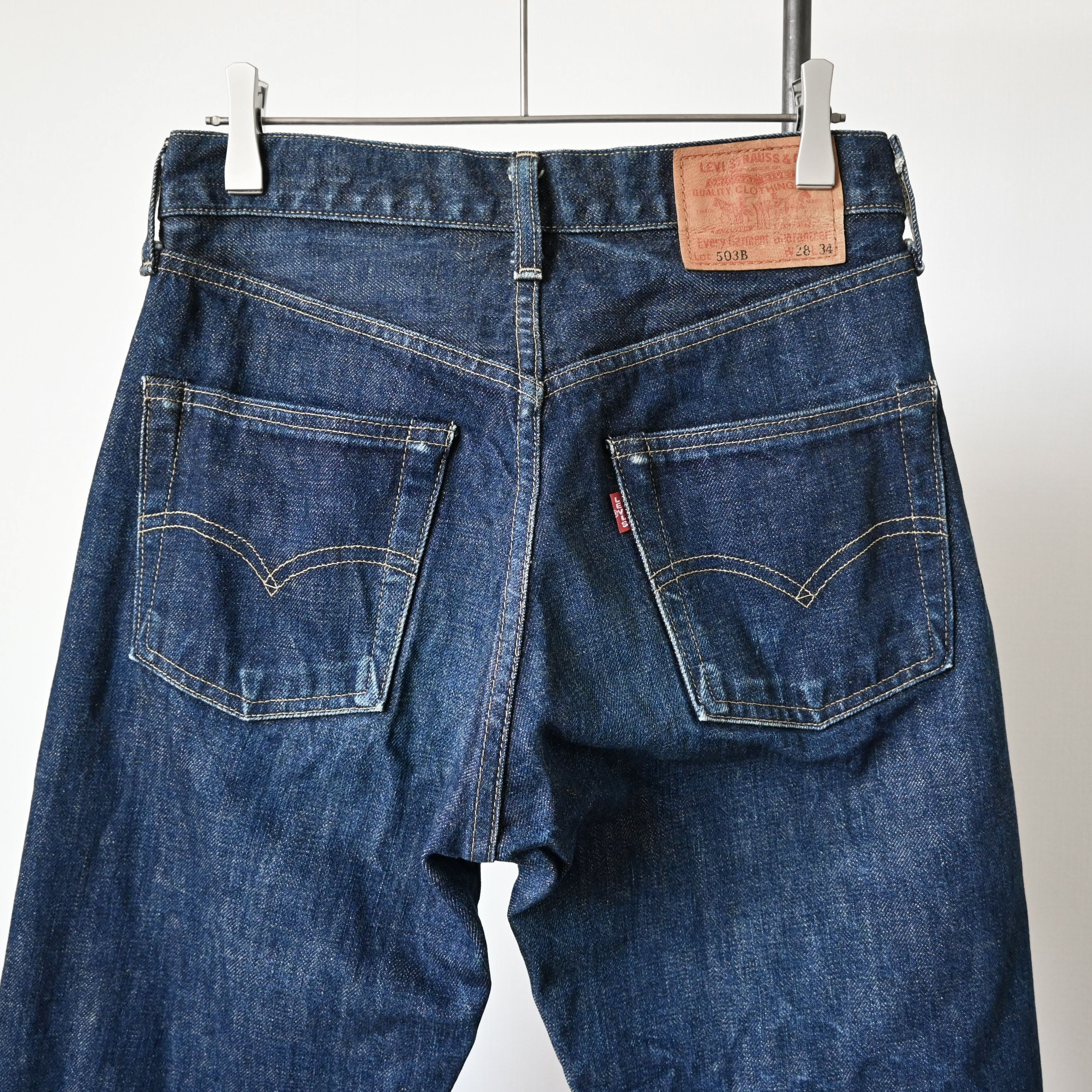 Levi's Japan reissue, 1994 Levi's 503B XX denim jeans, Size 28" / US 6 / IT 42 - 3 Thumbnail