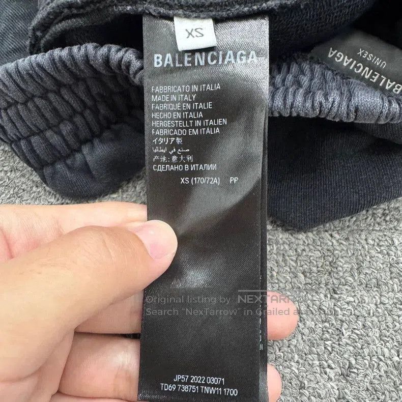 Balenciaga Balenciaga Distressed Paneled Denim Jeans. Size US 26 / EU 42 - 3 Thumbnail