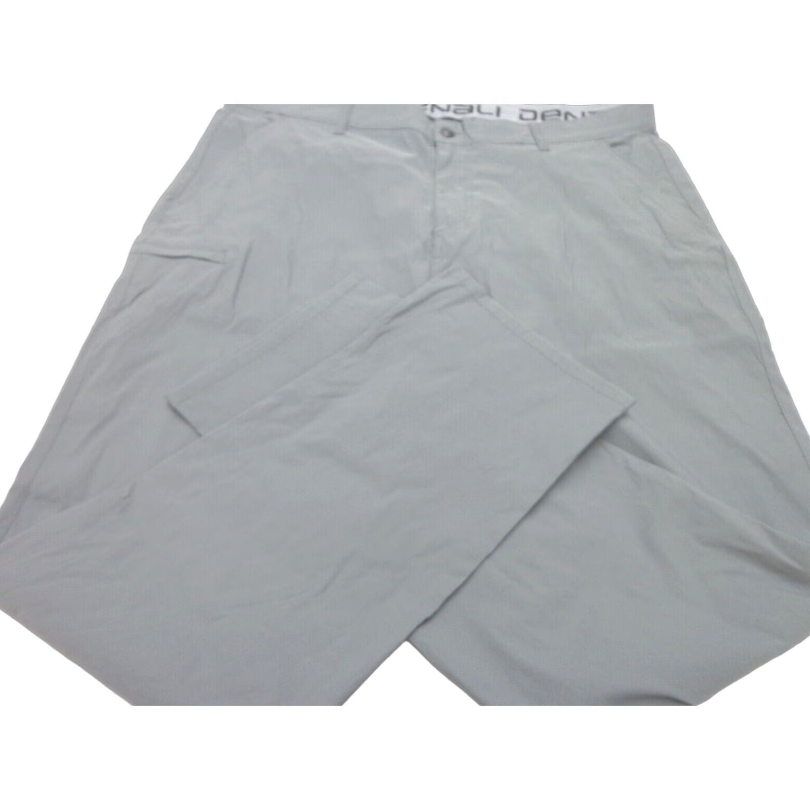 Vintage DENALI Technical Stretch Pants Men 40/32 Gray Side Zipper Media Pocket NWT Straight Leg 94% Nylon 6% Spandex Regular Size US 40 / EU 56 - 1 Thumbnail