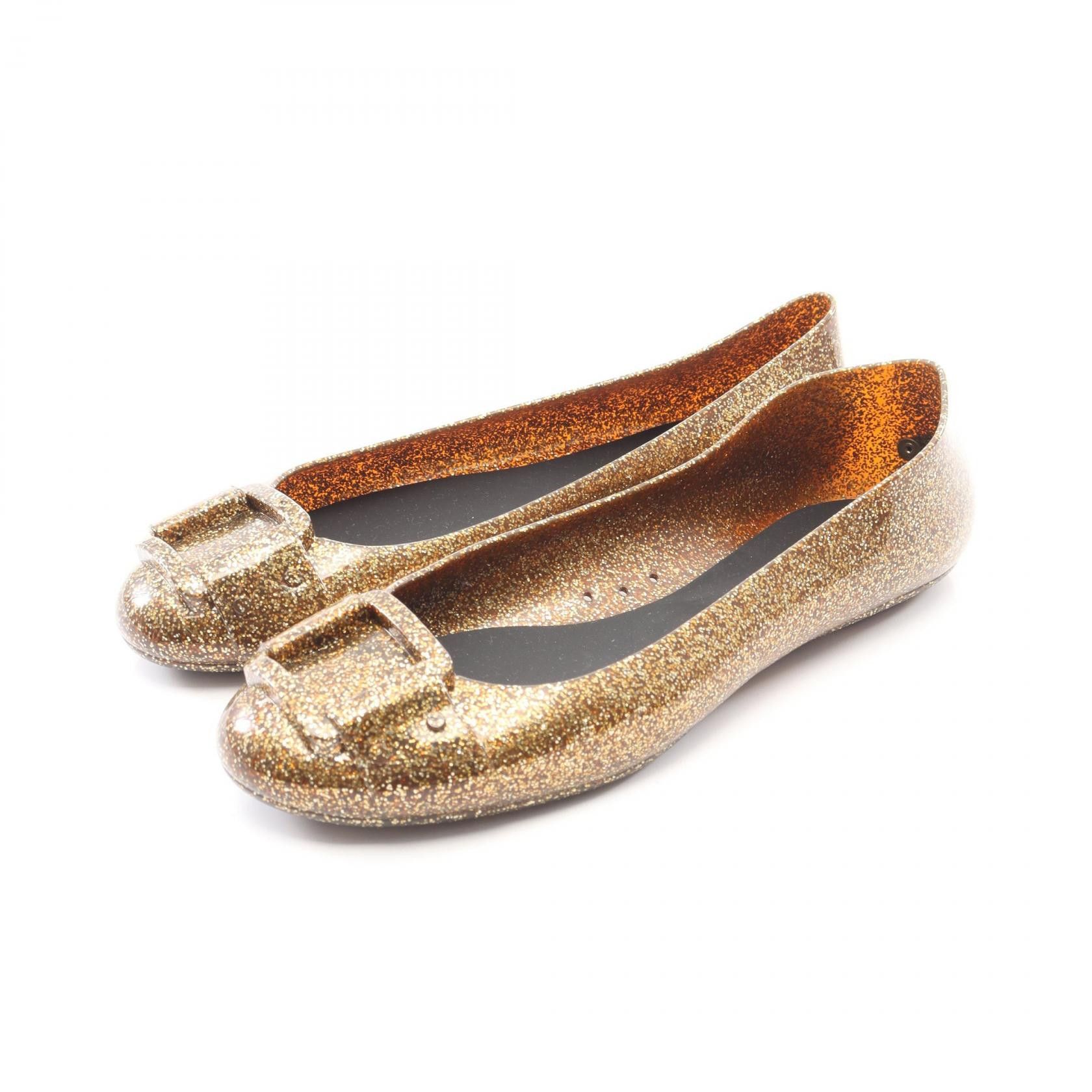 Jimmy Choo Jimmy Choo Jimmy Choo Glitter Rubber Flats Plastic / Synthetic Shoes DUTY FREE for USA Size ONE SIZE - 1 Thumbnail