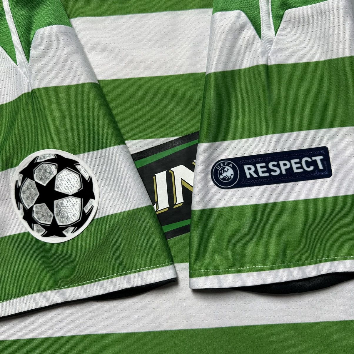 Umbro CELTIC UMBRO 2004/2005 FOOTBALL HOME JERSEY #7 LARSSON Size US XL / EU 56 / 4 - 12 Thumbnail