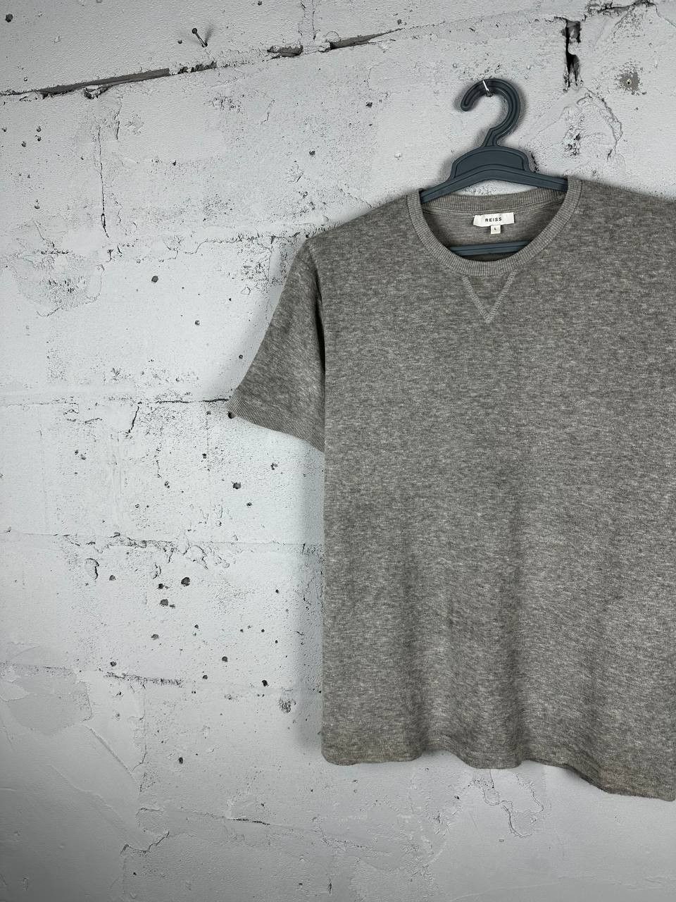 Reiss Reiss Terry Towelling Polo T shirt Grey Size L Size US L / EU 52-54 / 3 - 2 Thumbnail