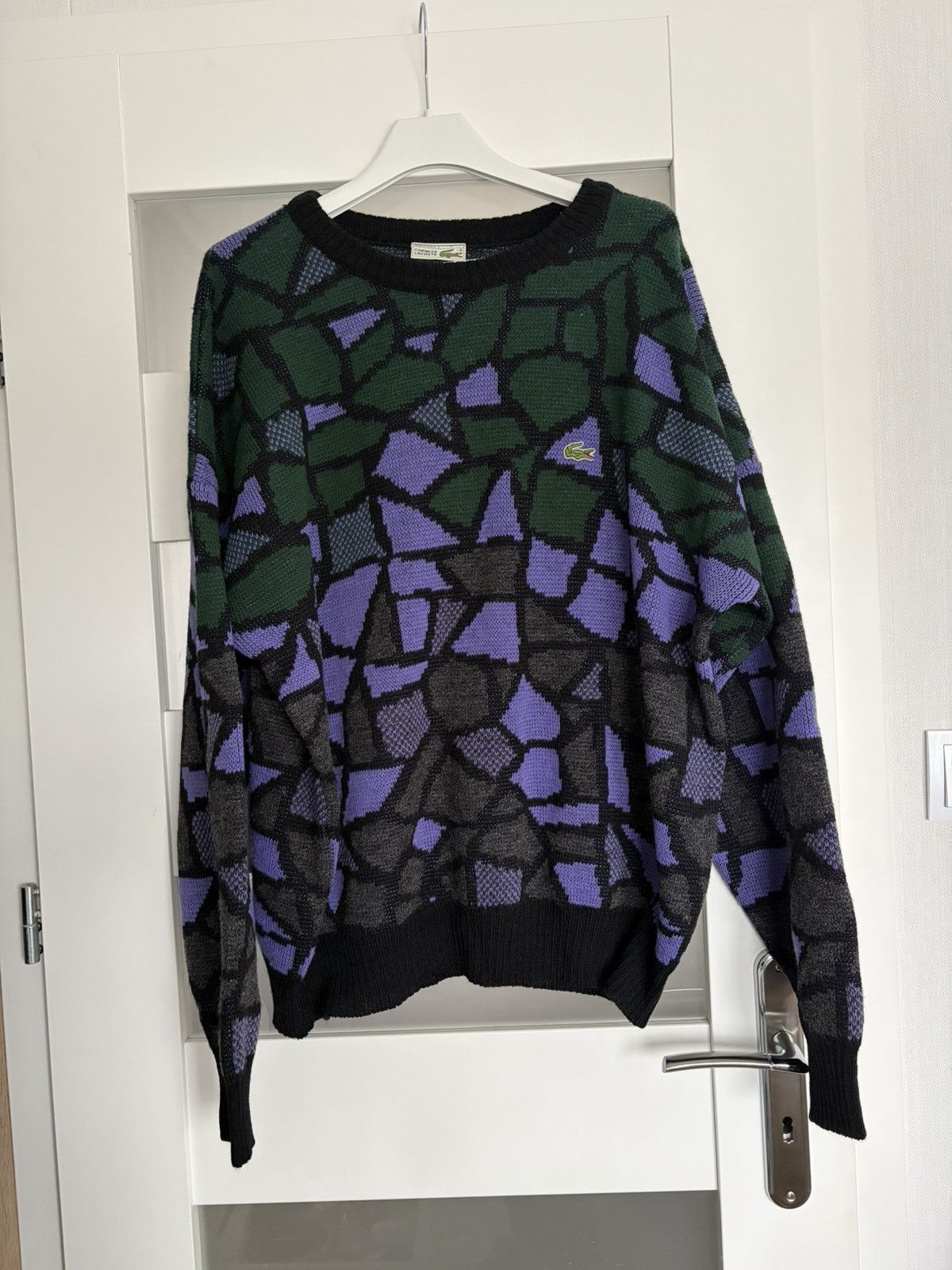 Lacoste Vintage Lacoste Chemise sweater Size US XL / EU 56 / 4 - 1 Thumbnail
