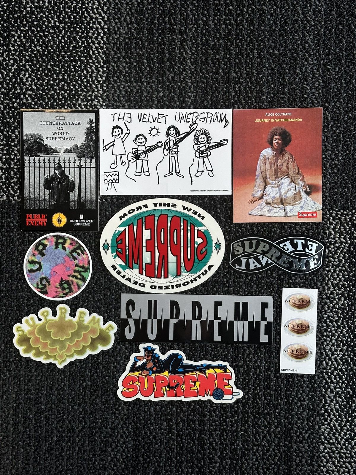 Supreme 10x Supreme Stickers Lot Size ONE SIZE - 1 Preview