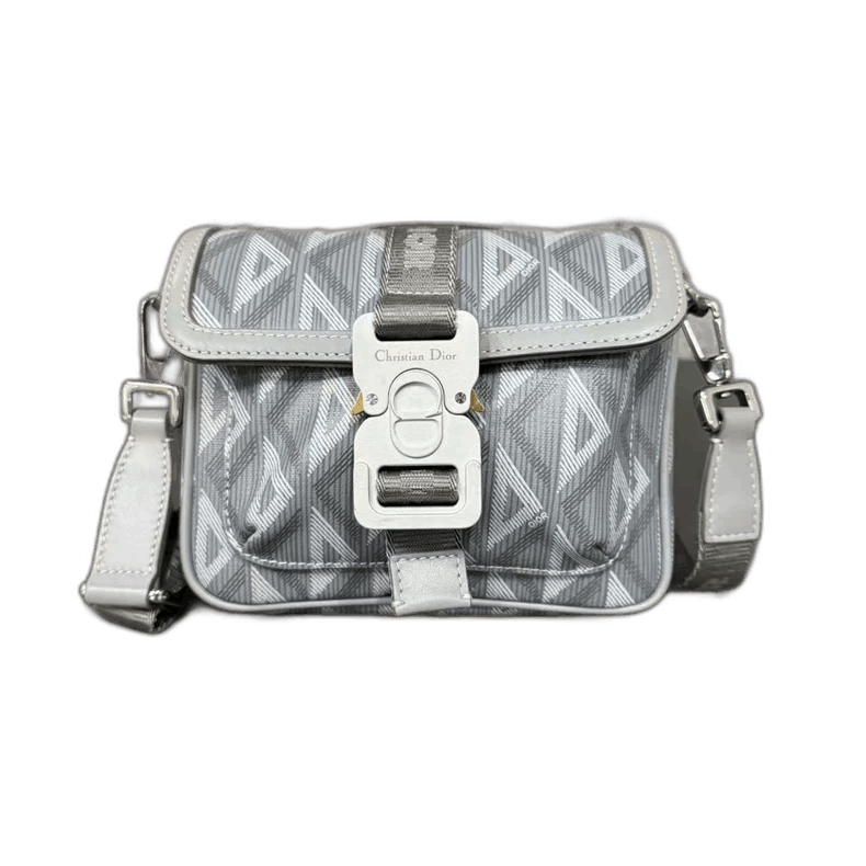 Dior Hit The Road Camera Bag Crossbody-2505 in Grey, Men's
