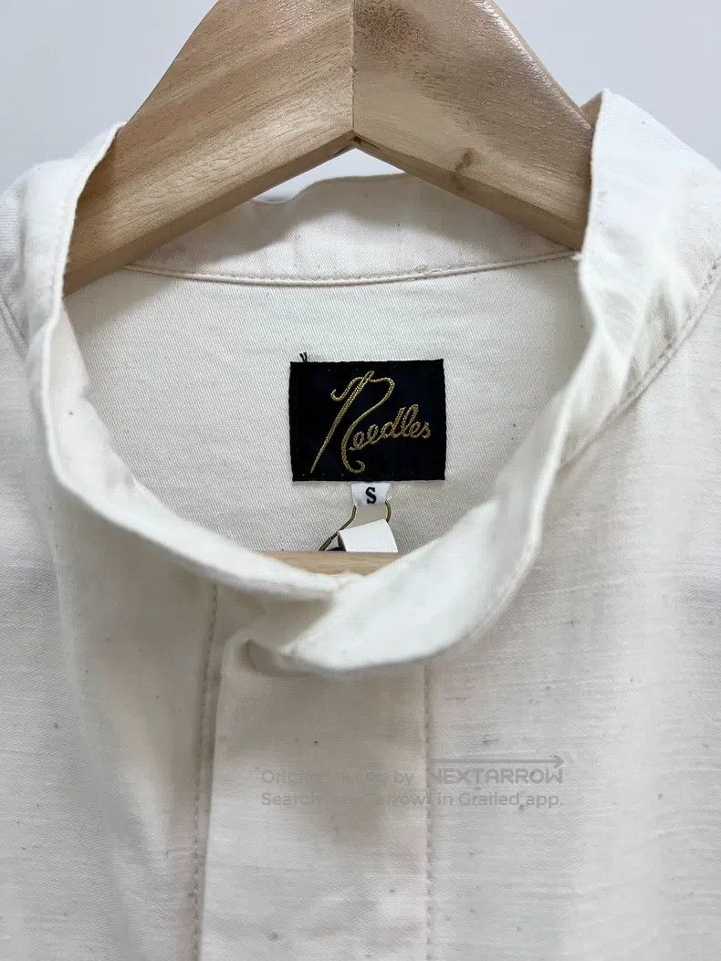 Needles Needles Nissan Embroidered Cotton Crew Neck Shirt Size US S / EU 44-46 / 1 - 4 Thumbnail