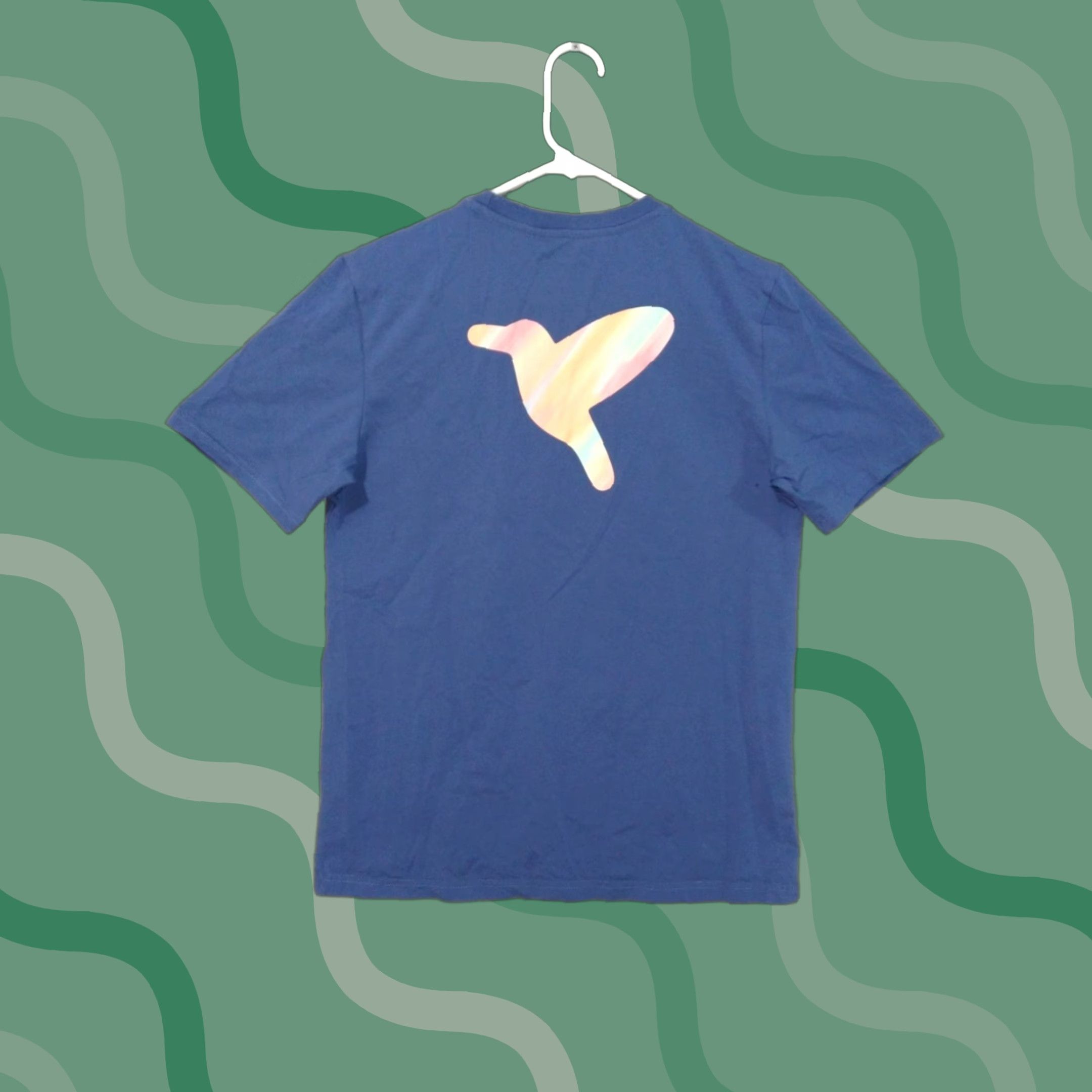 Vintage Birddogs Shirt Mens Medium Blue Graphic Print Short Sleeve Crew Neck Logo Size US M / EU 48-50 / 2 - 1 Thumbnail