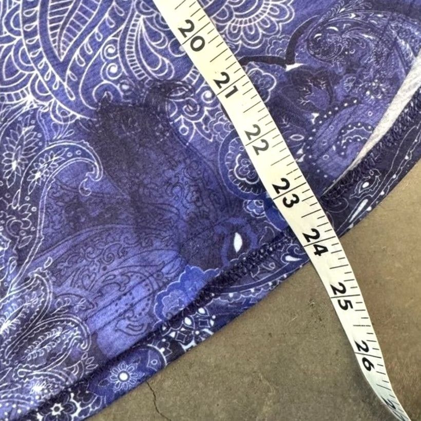 Vintage VINTAGE Mcbling Embellished Rhinestone Floral Tie Dye Purple Longsleeve S BonWorth Blouse Adult Women 3/4 Sleeve Pullover Size S / US 4 / IT 40 - 5 Thumbnail