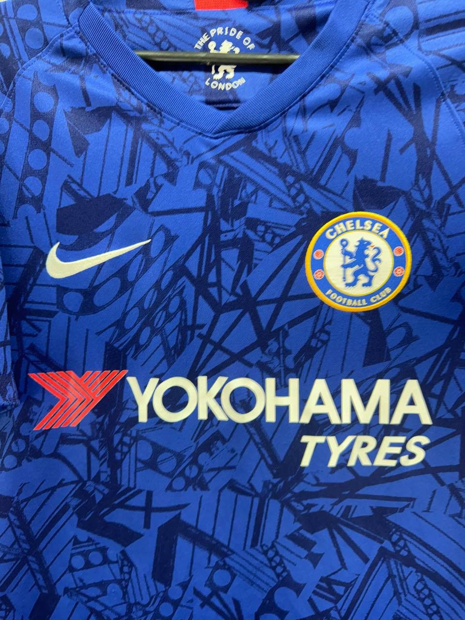 Nike Chelsea FC 2019/20 Match Home Soccer Jersey Football Shirt Size US S / EU 44-46 / 1 - 3 Thumbnail