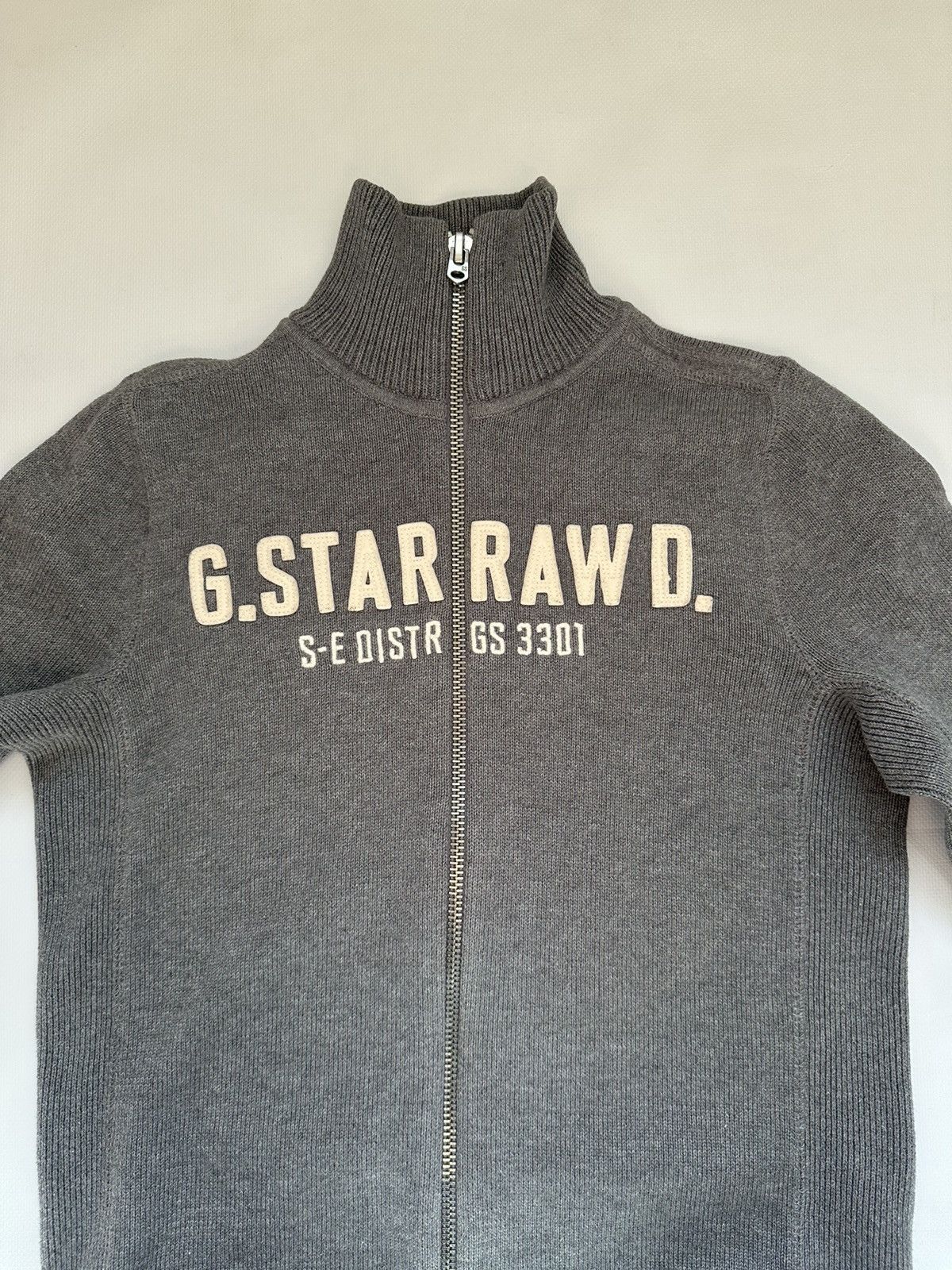 G-Star G-Star Raw knitted big logo vintage sweater Size US S / EU 44-46 / 1 - 6 Thumbnail