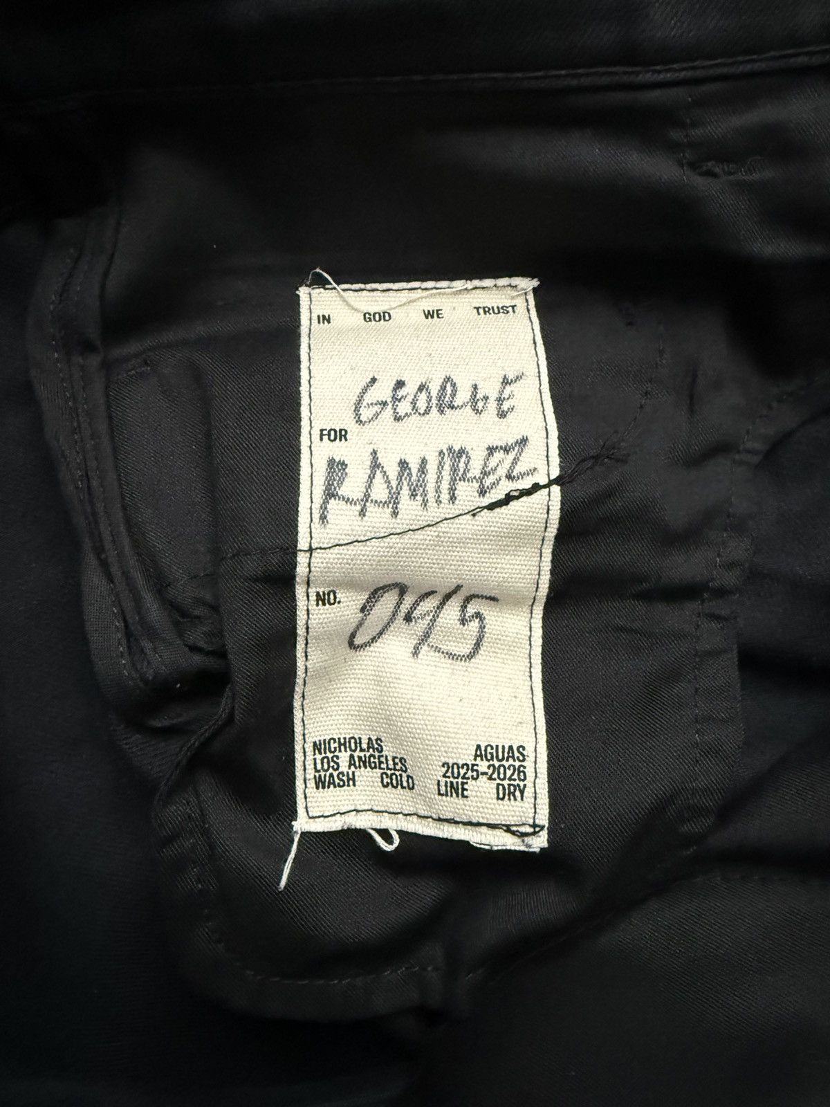 Somar Nicholasaguas Jovo Black Jeans Size US 33 - 6 Thumbnail