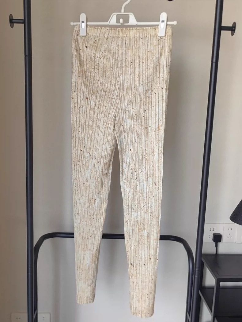 Issey Miyake Issey Miyake size:3 Marble-patterned skinny pants Size 42" / US 20 - 1 Thumbnail