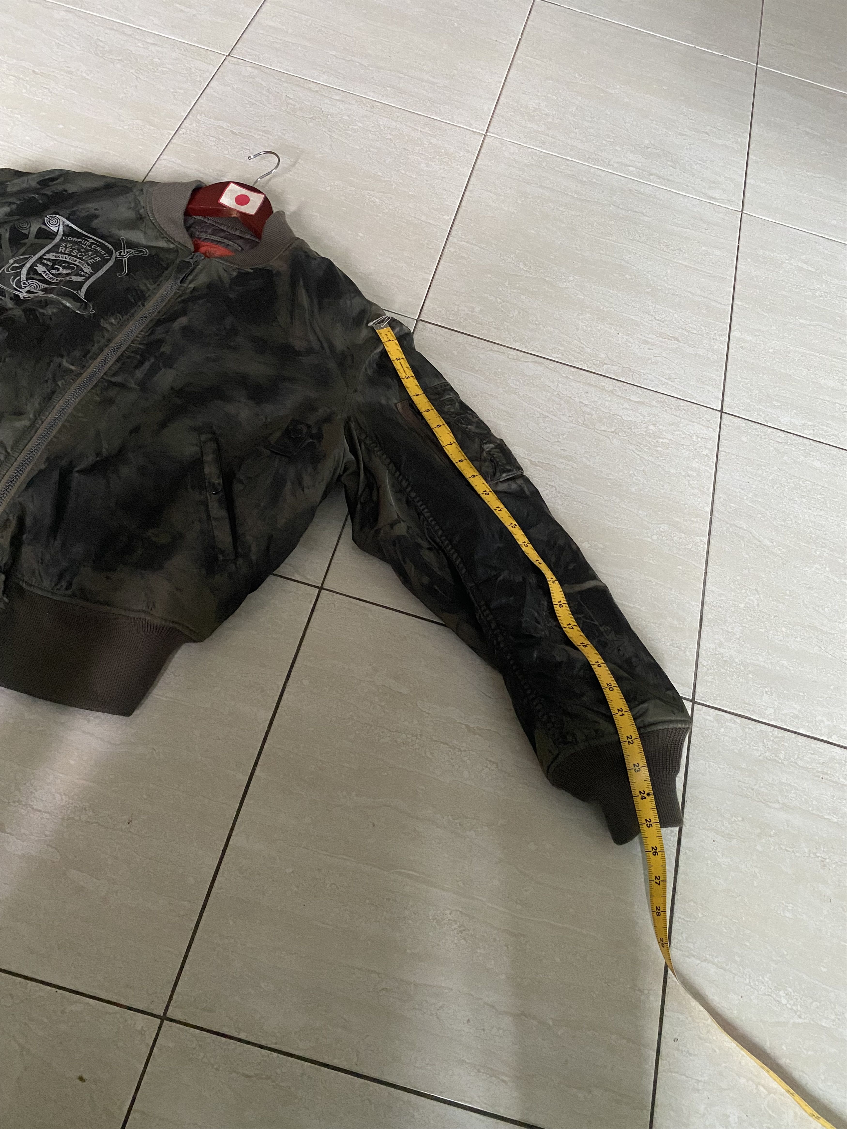 Avirex Vintage Avirex Bomber Jacket Paint Pattern M Size Size US M / EU 48-50 / 2 - 7 Thumbnail