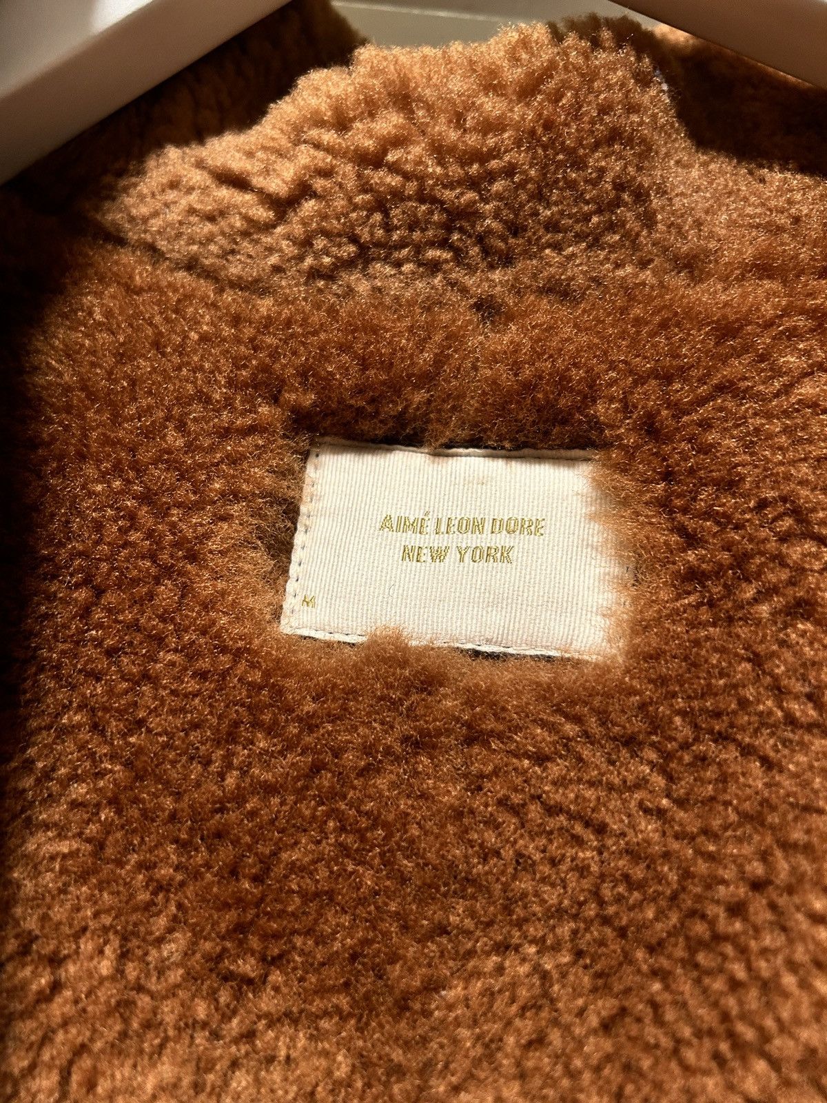 Aime Leon Dore Aime Leon Dore hooded shearling jacket Size US M / EU 48-50 / 2 - 5 Thumbnail