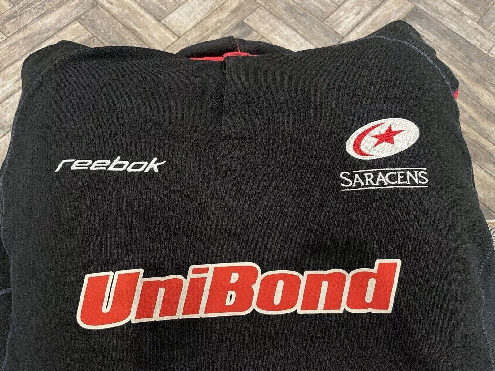 Reebok VINTAGE SARACENS CANTERBURRY SHIRT RUGBY LOT OF 3 JERSEY Size US XL / EU 56 / 4 - 12 Thumbnail