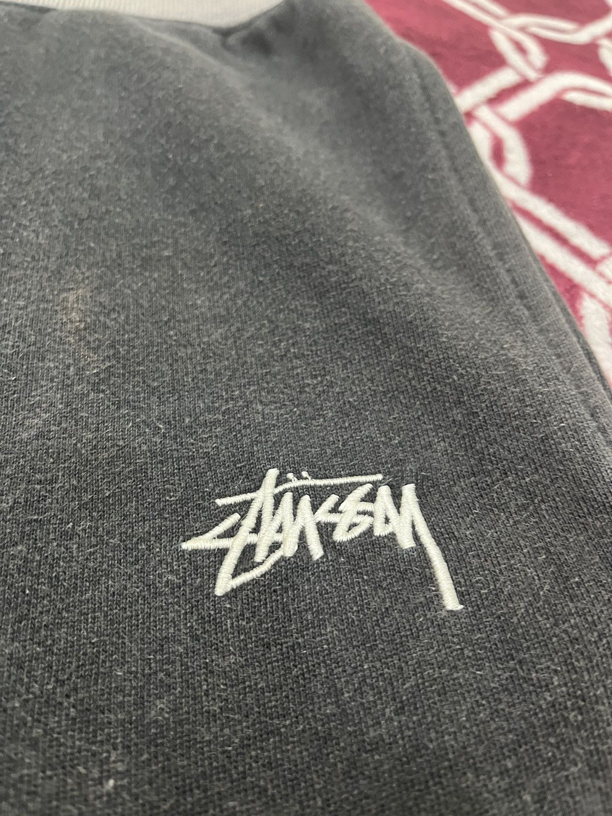 Stussy Stussy Embroidered Logo Faded Shorts 🩳 Size US 32 / EU 48 - 9 Thumbnail