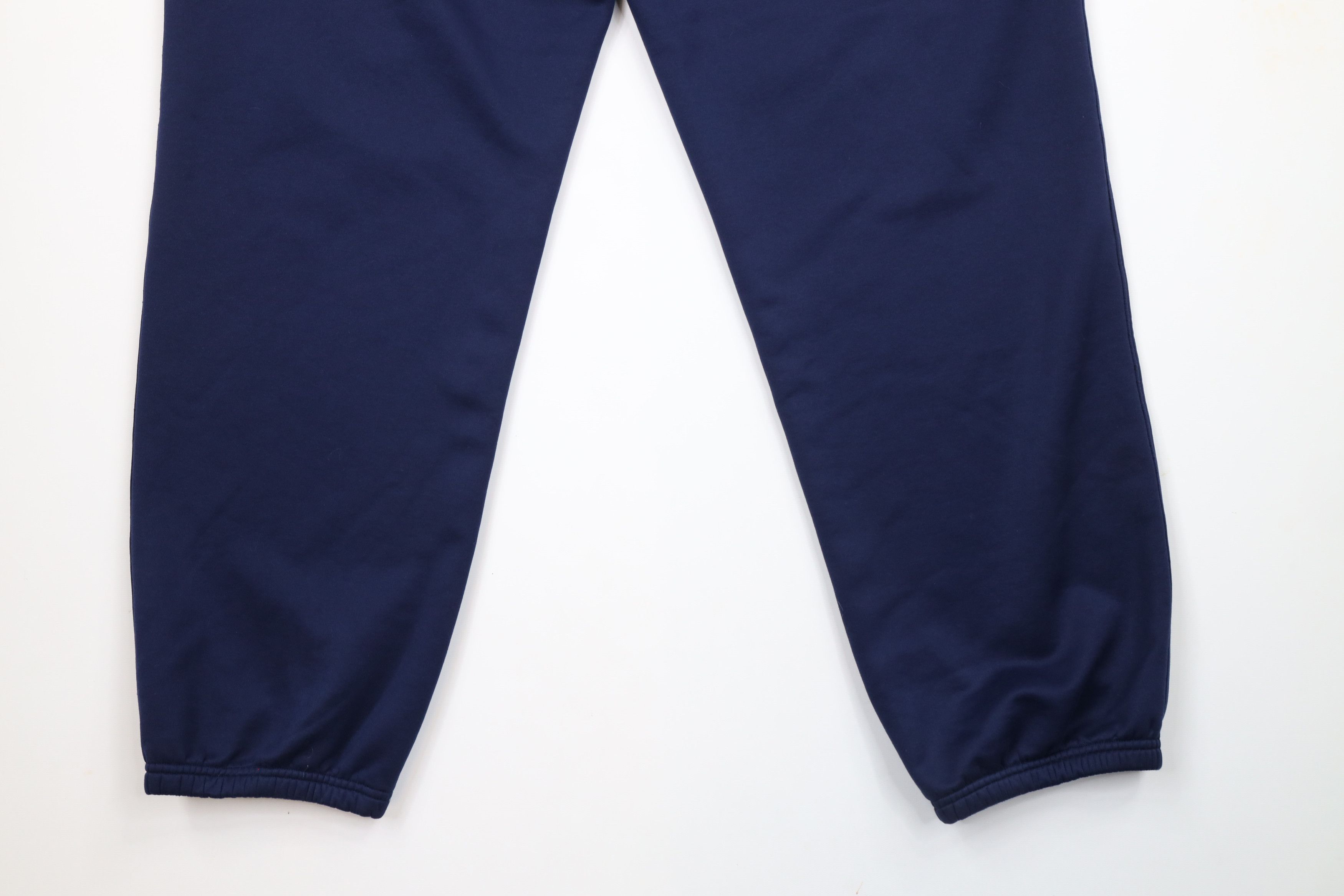 Under Armour × Vintage Vintage Under Armour Cuffed Sweatpants Joggers Navy Blue Size US 36 / EU 52 - 13 Thumbnail